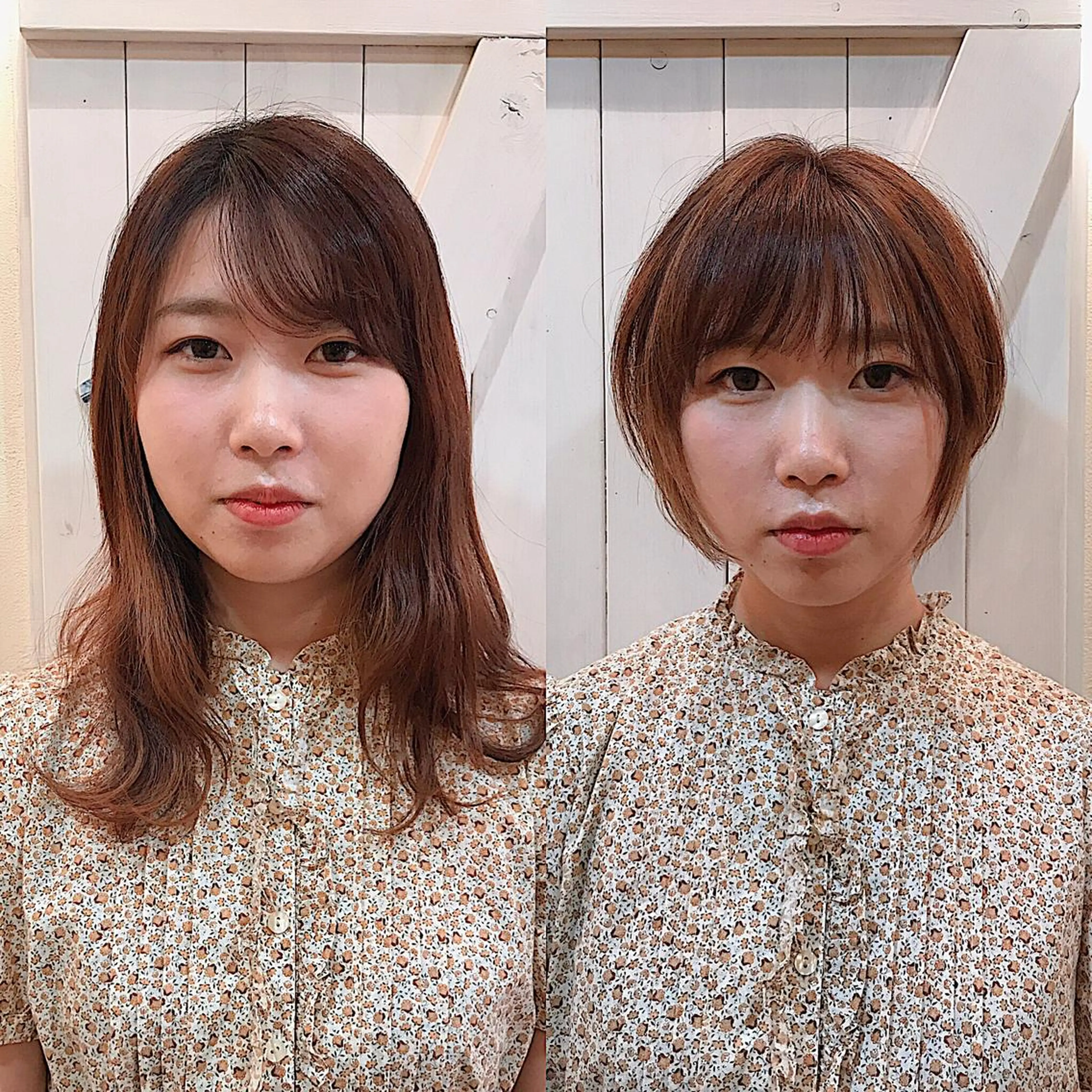 ショート ショートヘア 小顔カット Lond enikaのヘアスタイル