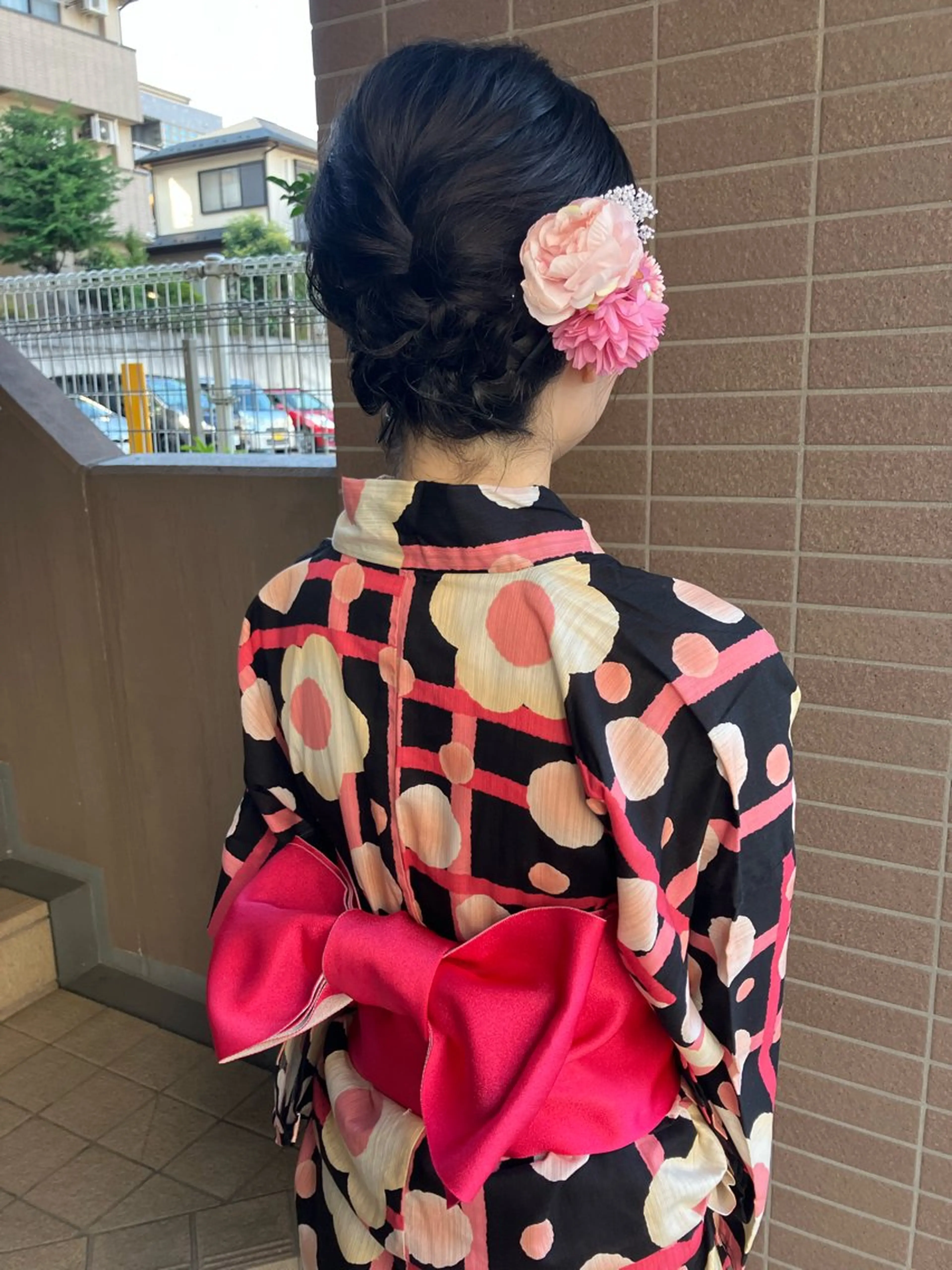 ヘアアレンジ 着付け yukari 艶髪ヘアのヘアスタイル