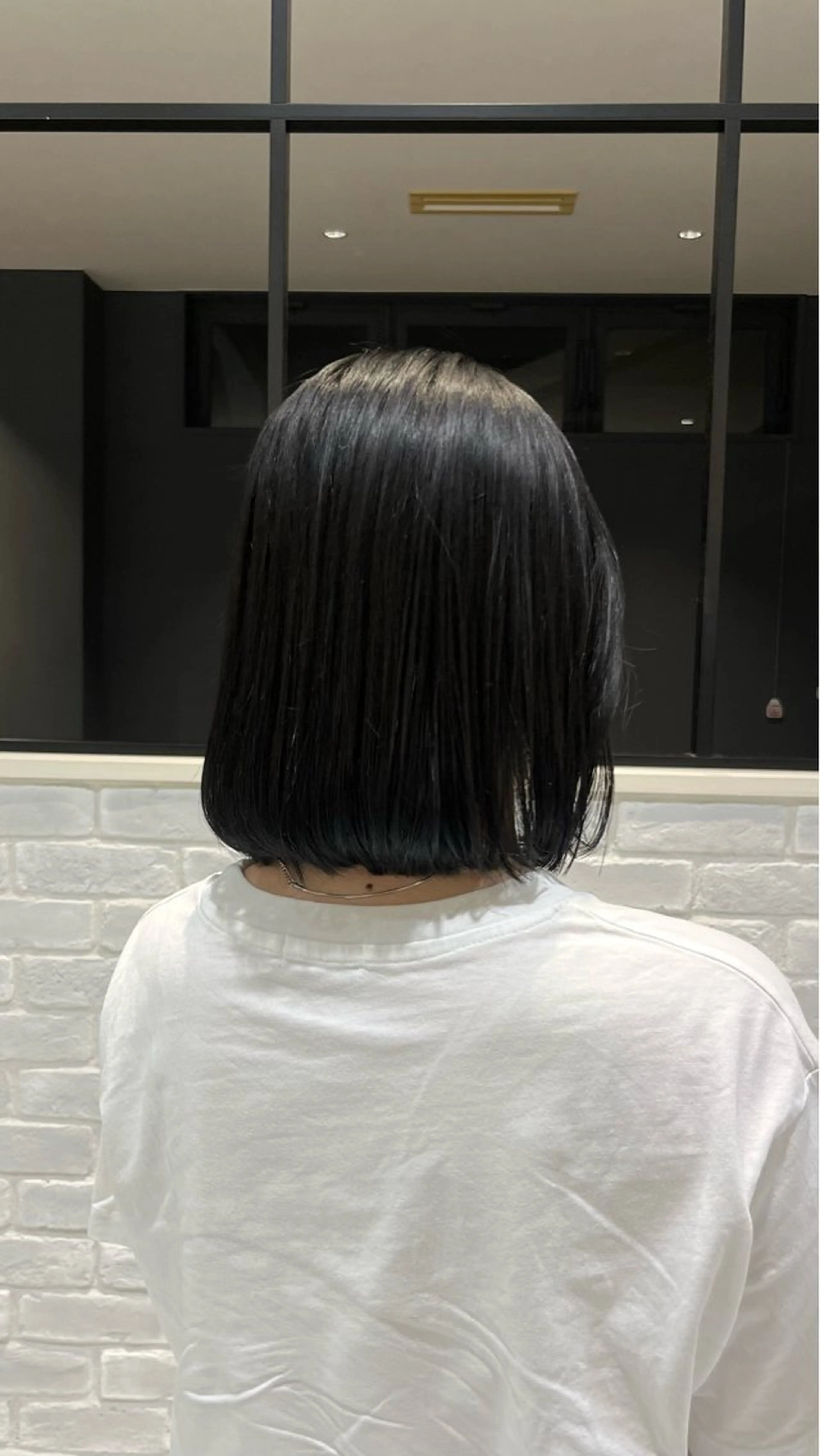 ミディアム カラー ヘアカラー ナカハラ フウカのヘアスタイル