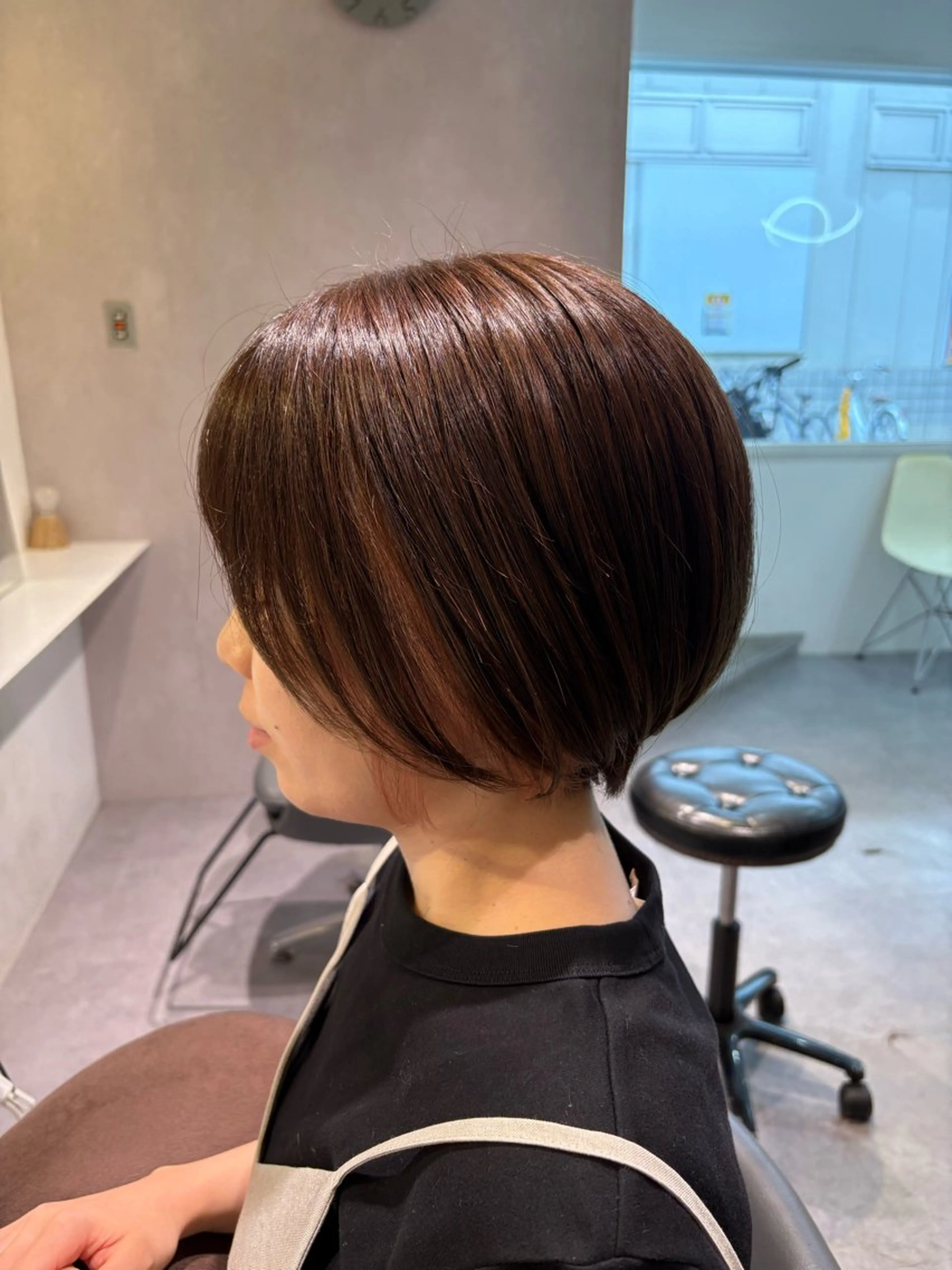 ショート カラー 濱口 健慎のヘアスタイル