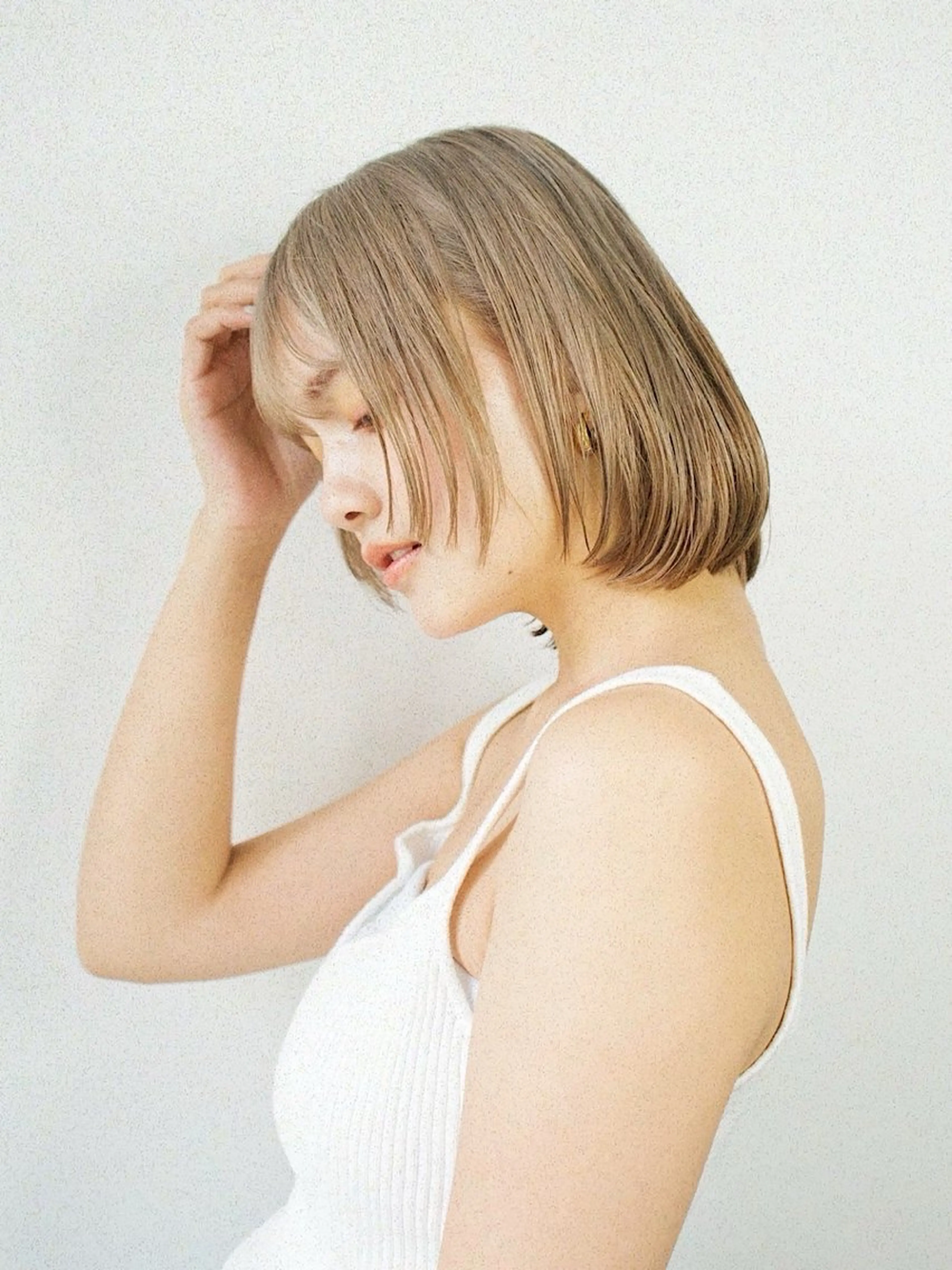 ミディアム カラー teddy（テディ）所属・村瀬 茜のヘアスタイル