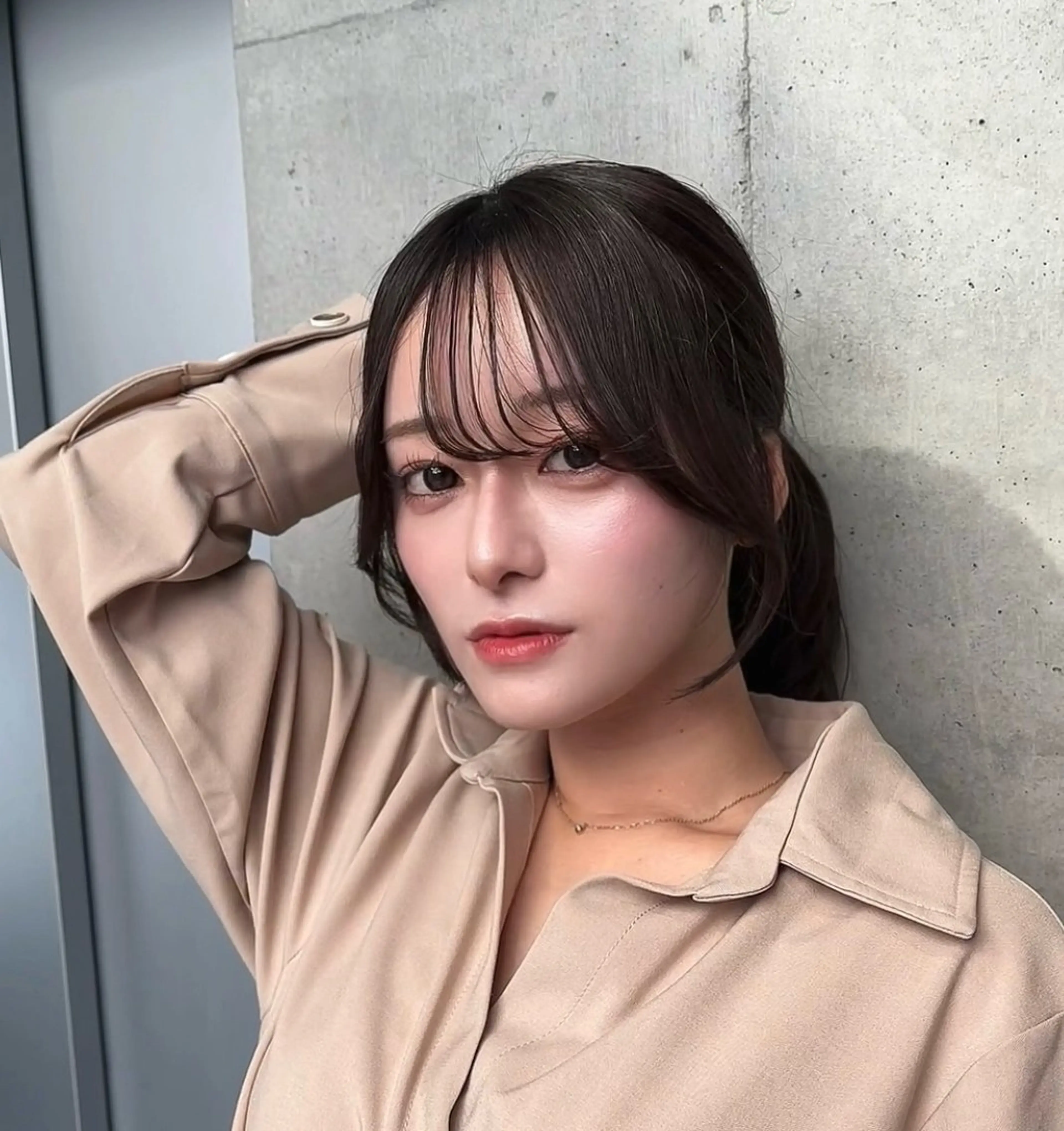 ミディアム カラー カット ヘアカラー トリートメント 🌫️大人韓国ヘア 🌫️naoyaのヘアスタイル