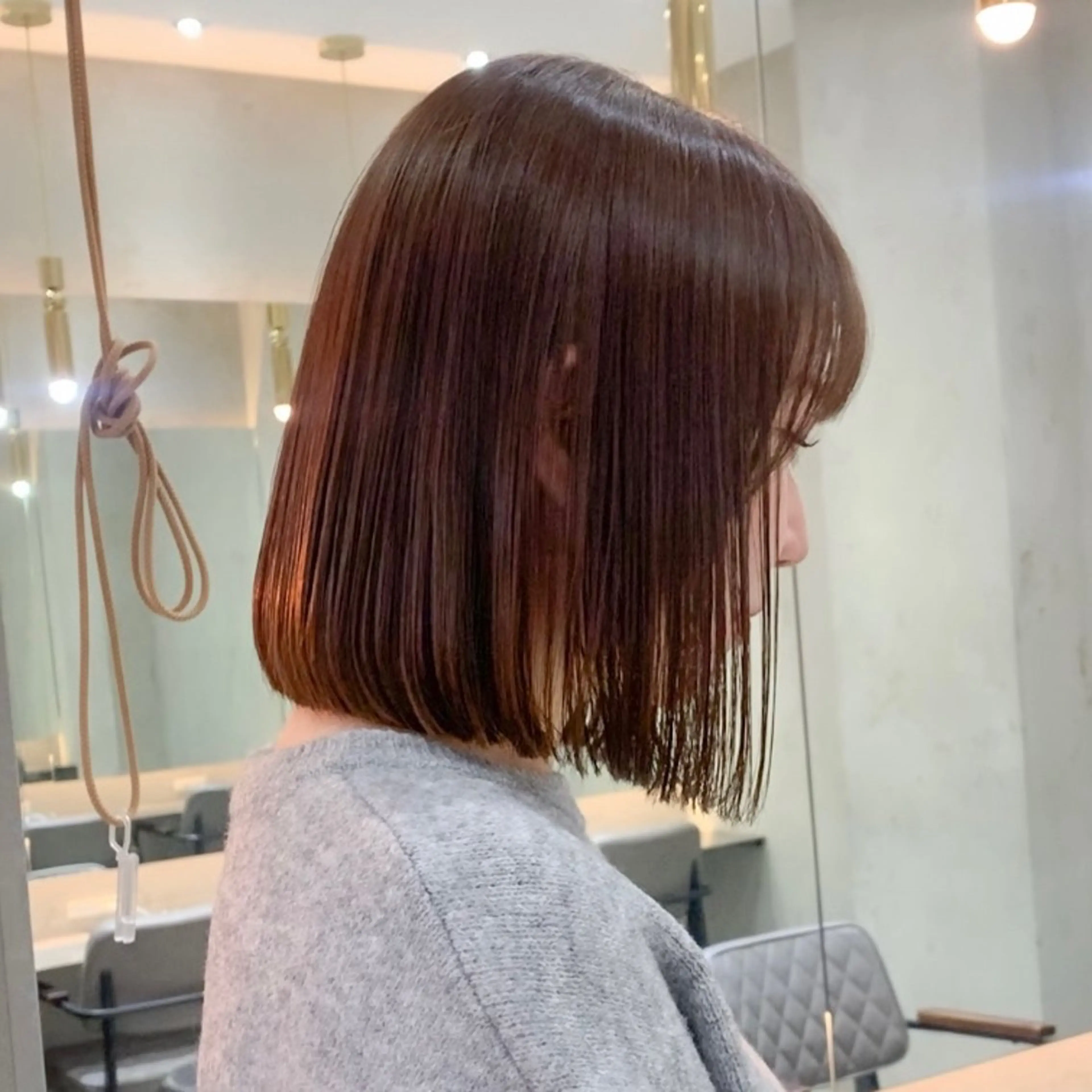 リタッチカラー+シャンプーブローの写真
