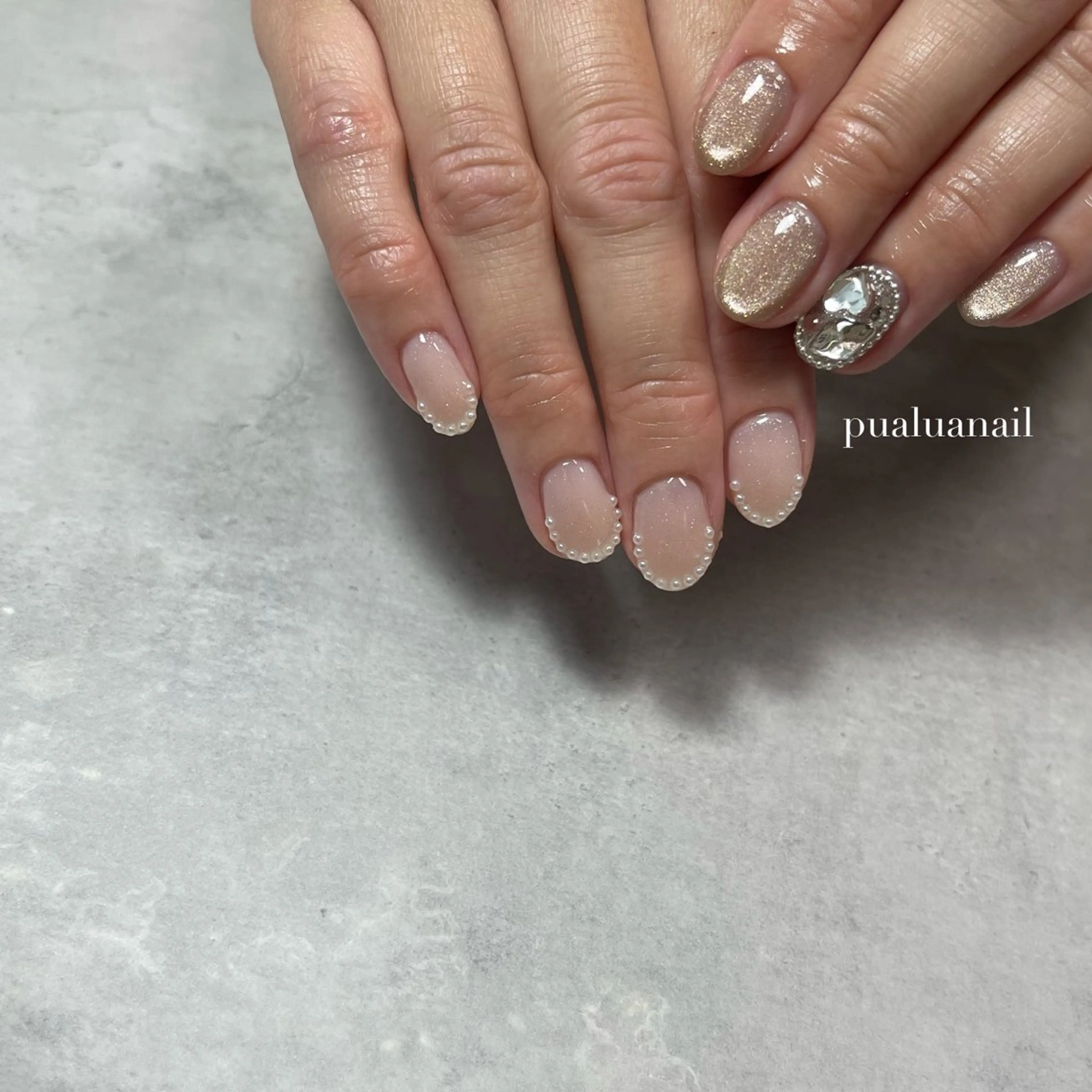 ネイル ハンドネイル pualua miharuのネイルデザイン