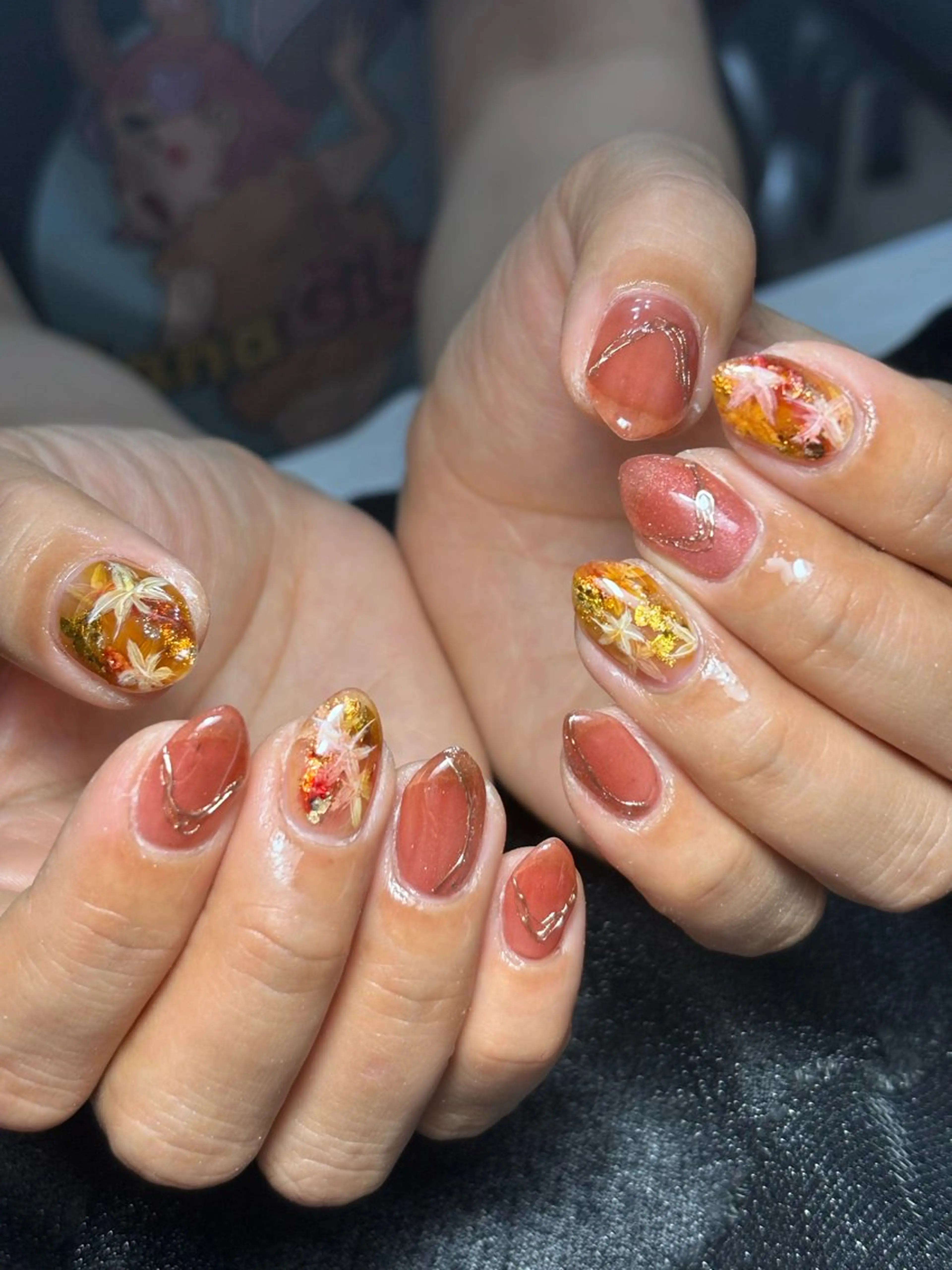 ネイル ハンドネイル フットネイル ✴︎ Delightのネイルデザイン