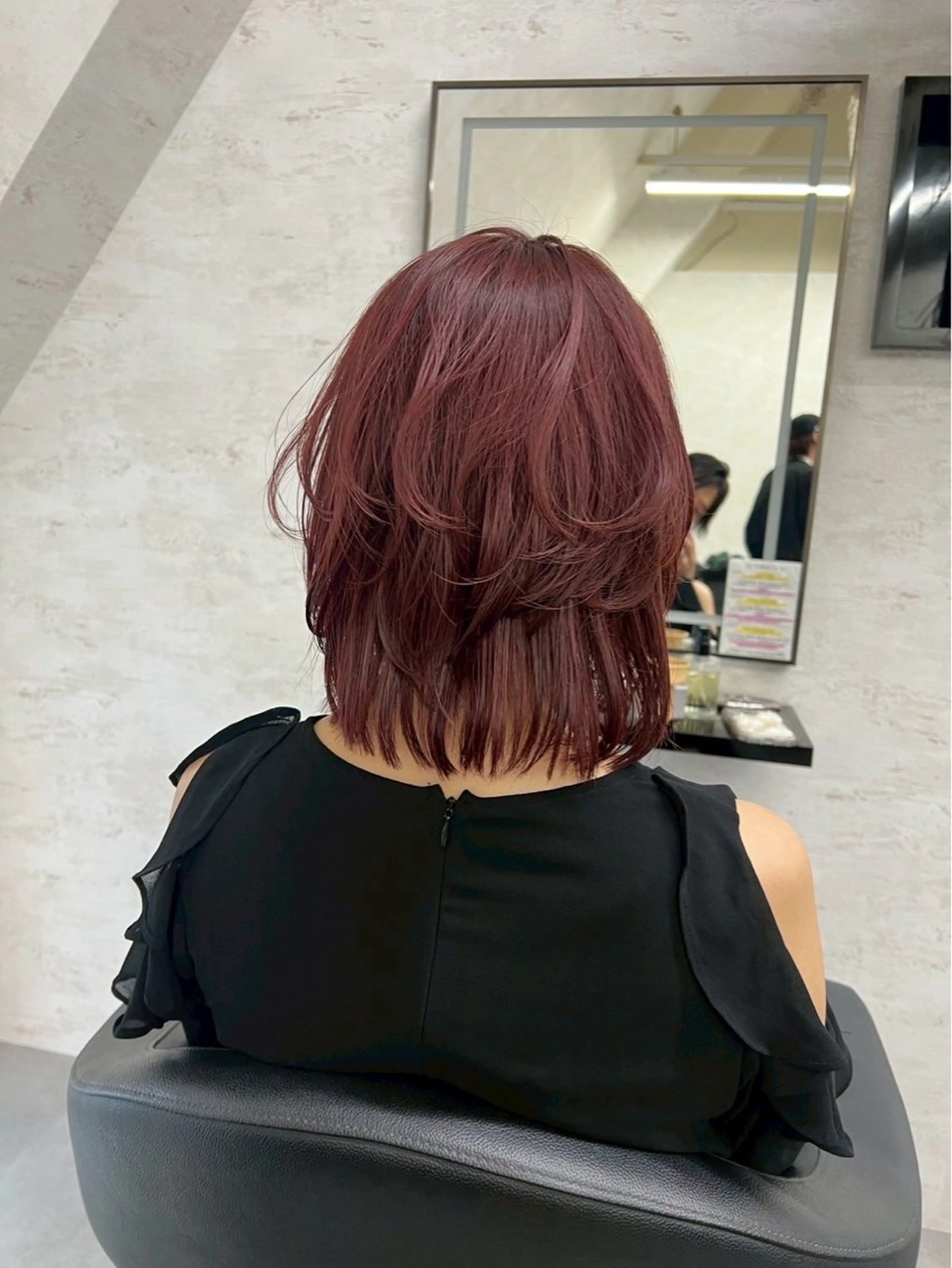 ミディアム カラー ヘアカラー 遠藤 健登のヘアスタイル