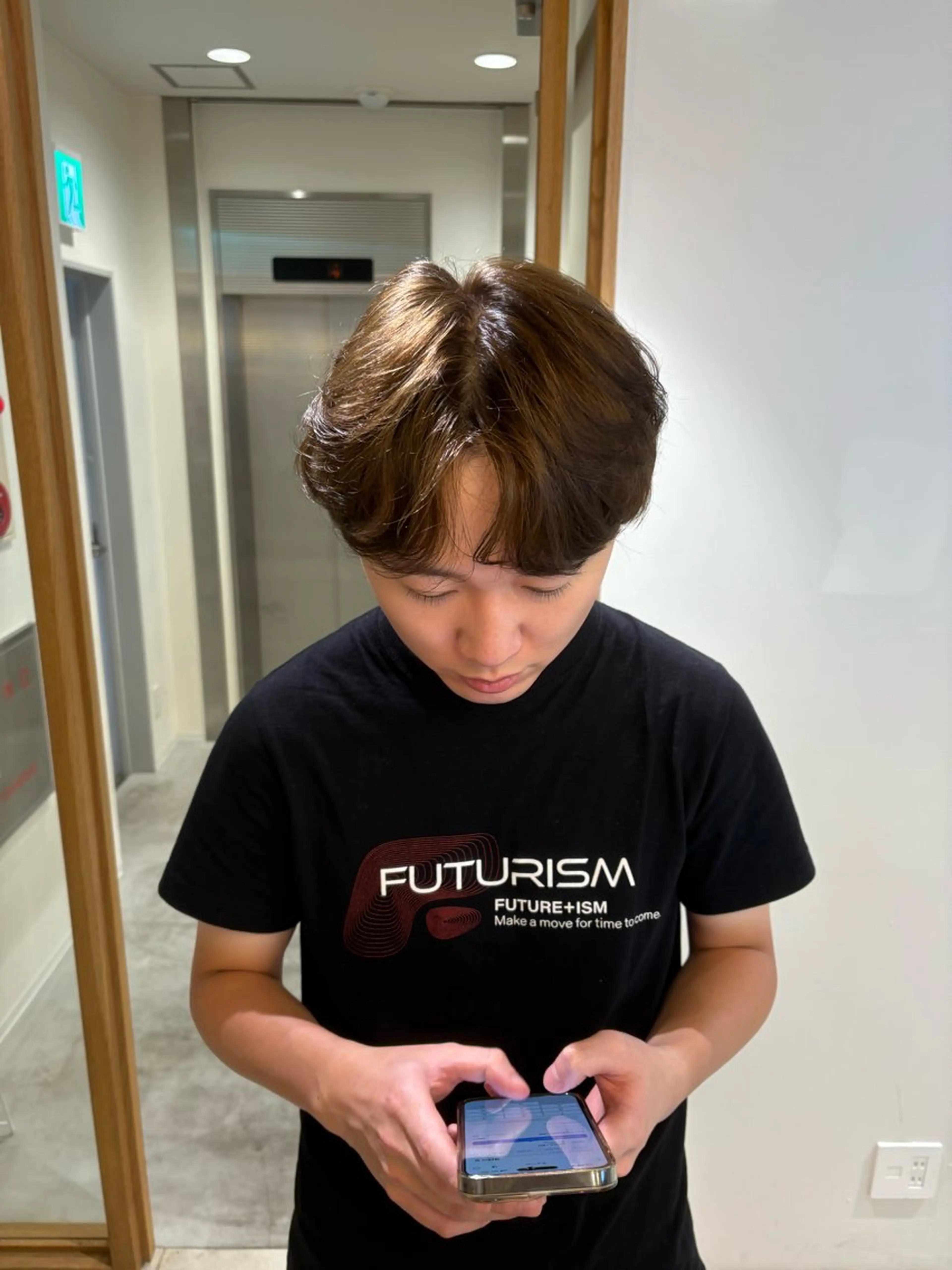 ショート カラー カット ヘアカラー トリートメント キタ リオナのヘアスタイル