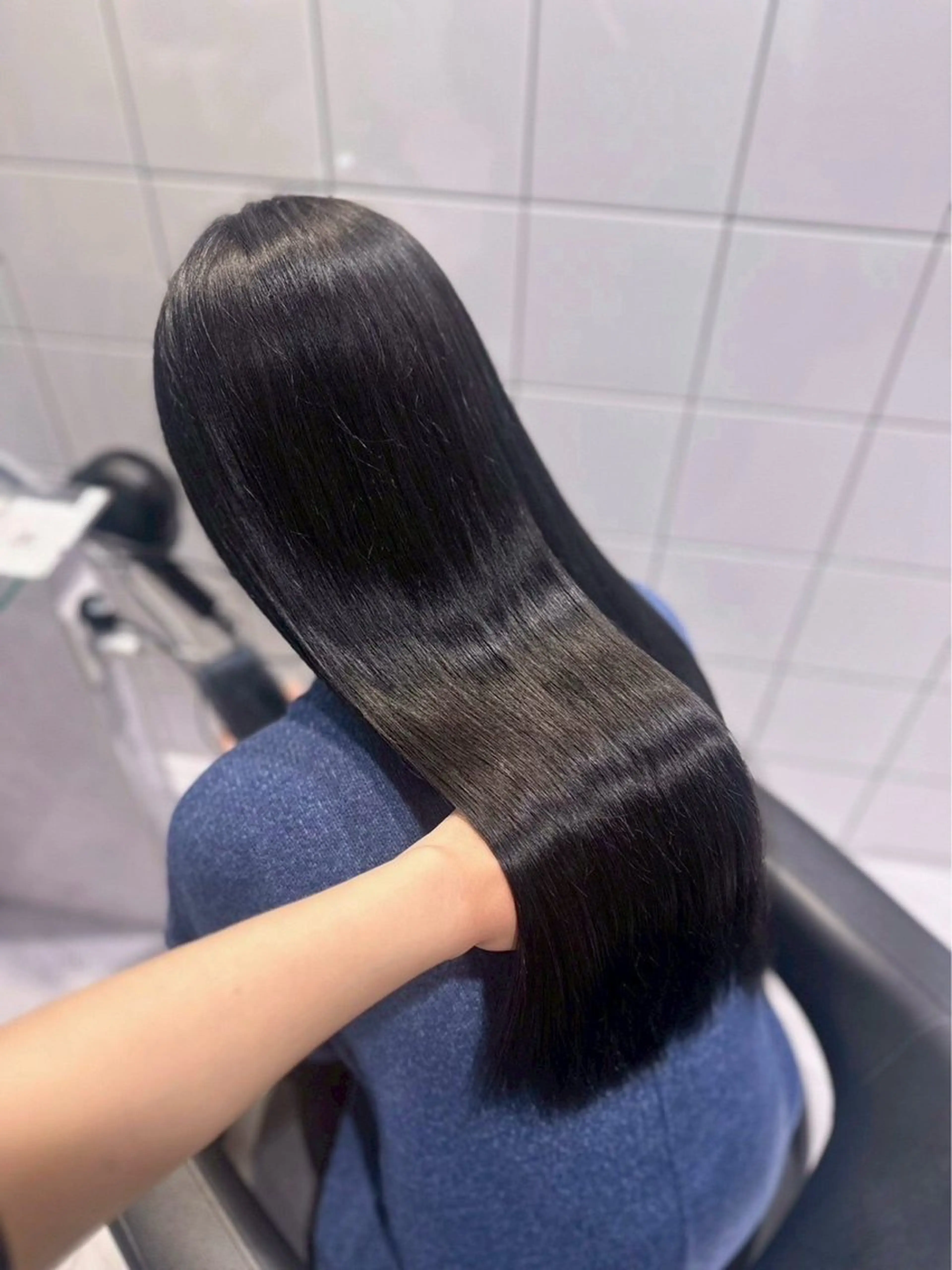 ヘアカラー トリートメント 韓国風hair🖤 Maria🖤💍のヘアスタイル