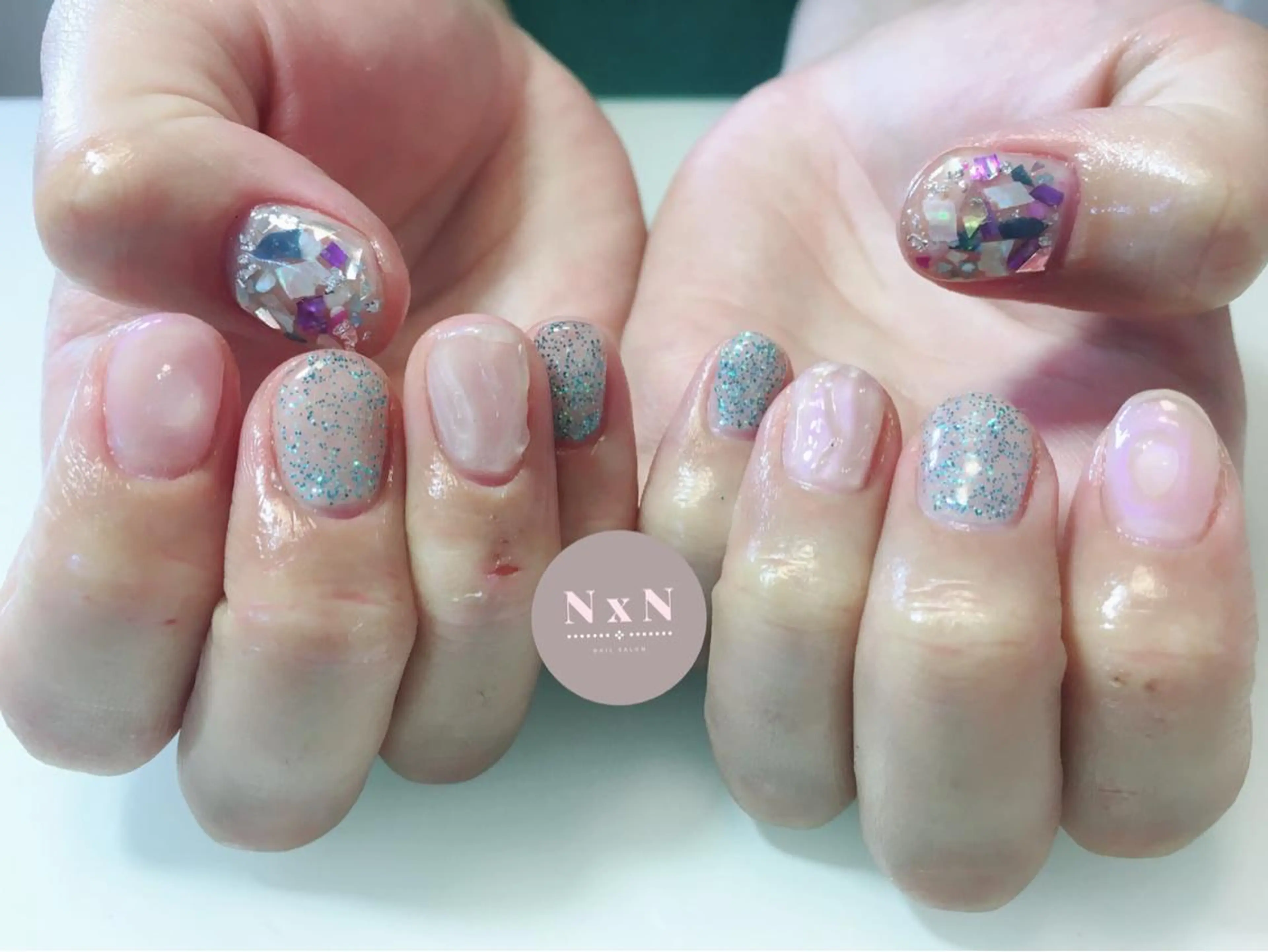 ネイル ニュアンスネイル nail salon N×Nのネイルデザイン
