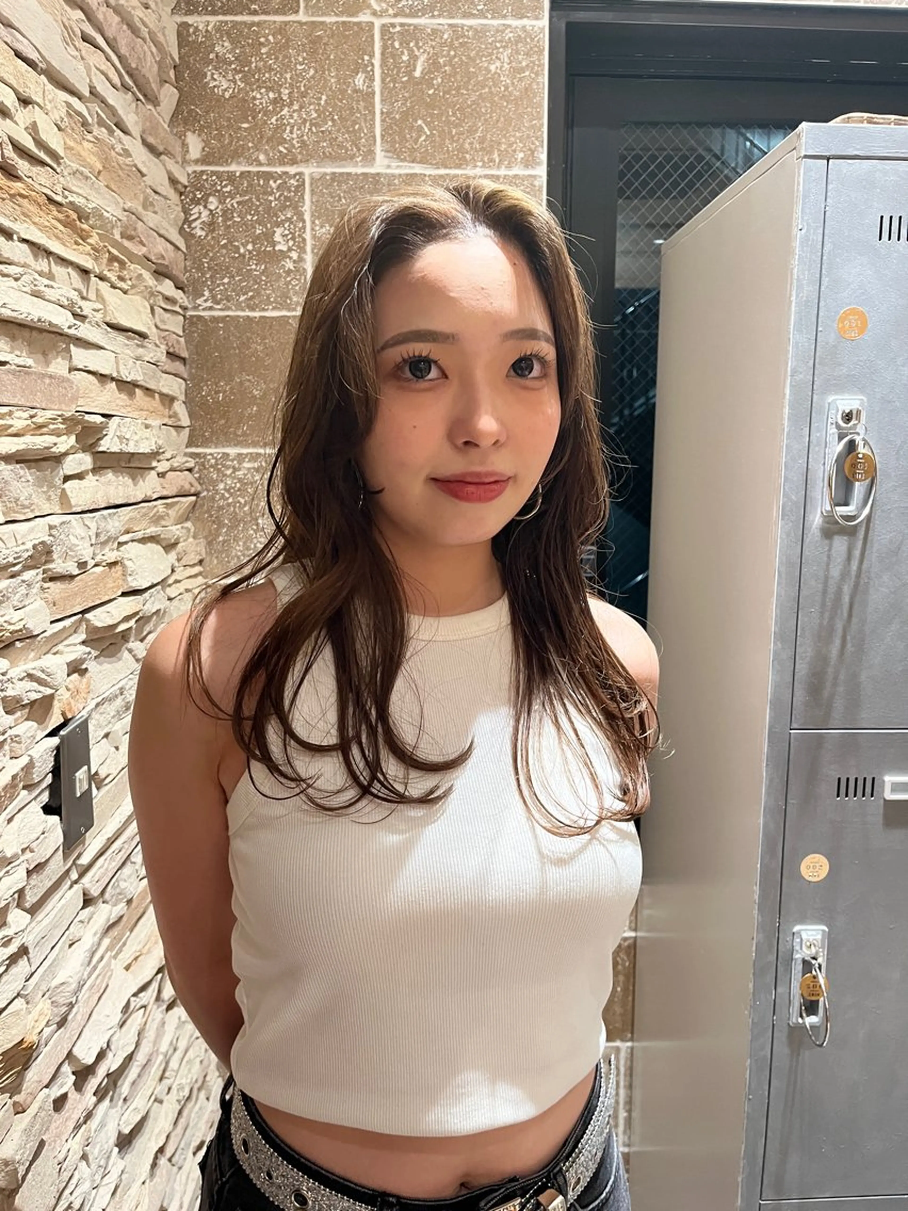 ロング カラー 透明感カラー レイヤーカット ミンクス銀座店所属・MINX 外山 海成/銀座のヘアスタイル