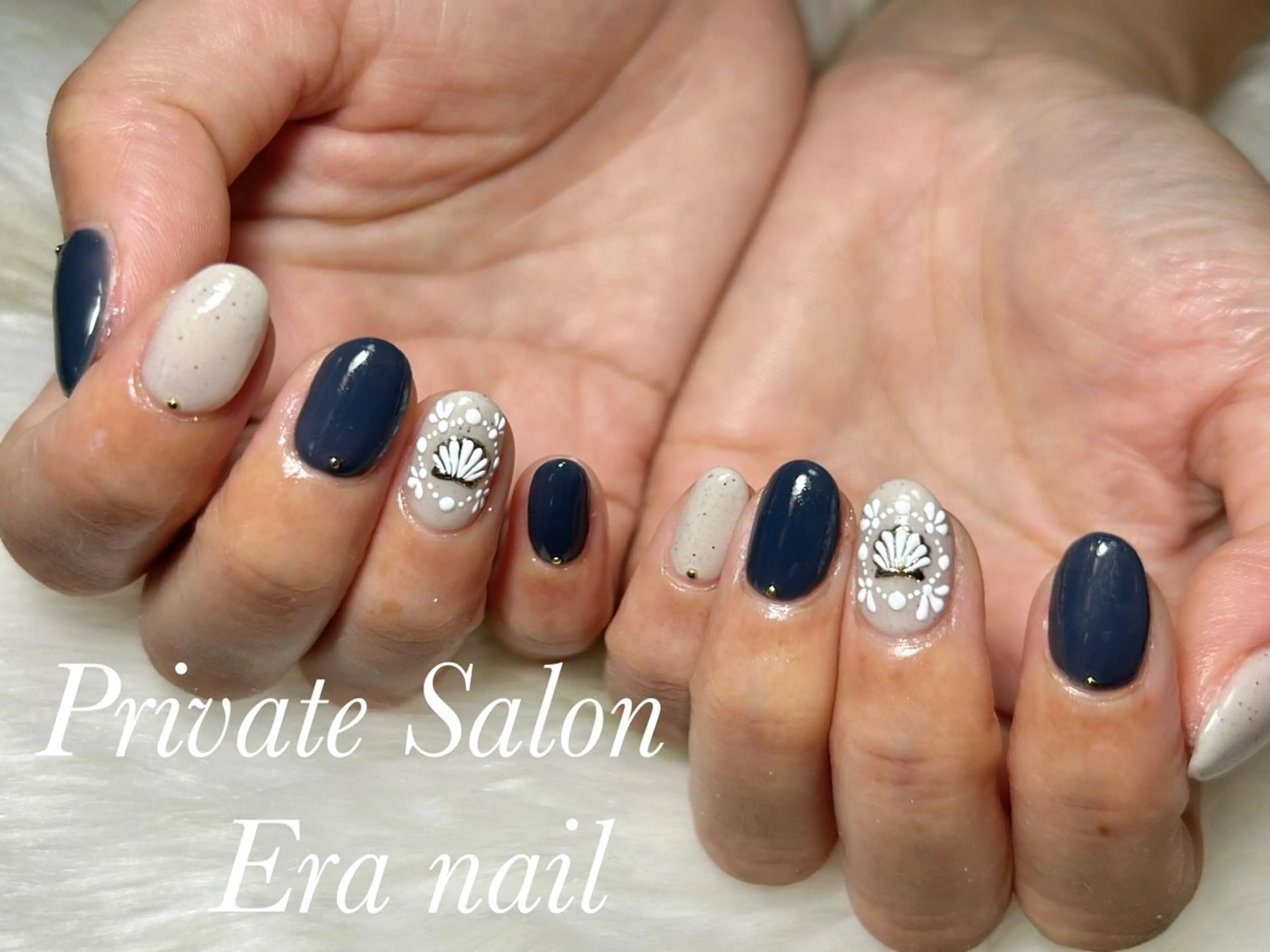 ネイル 持ち込み ハンドネイル Era nailのネイルデザイン