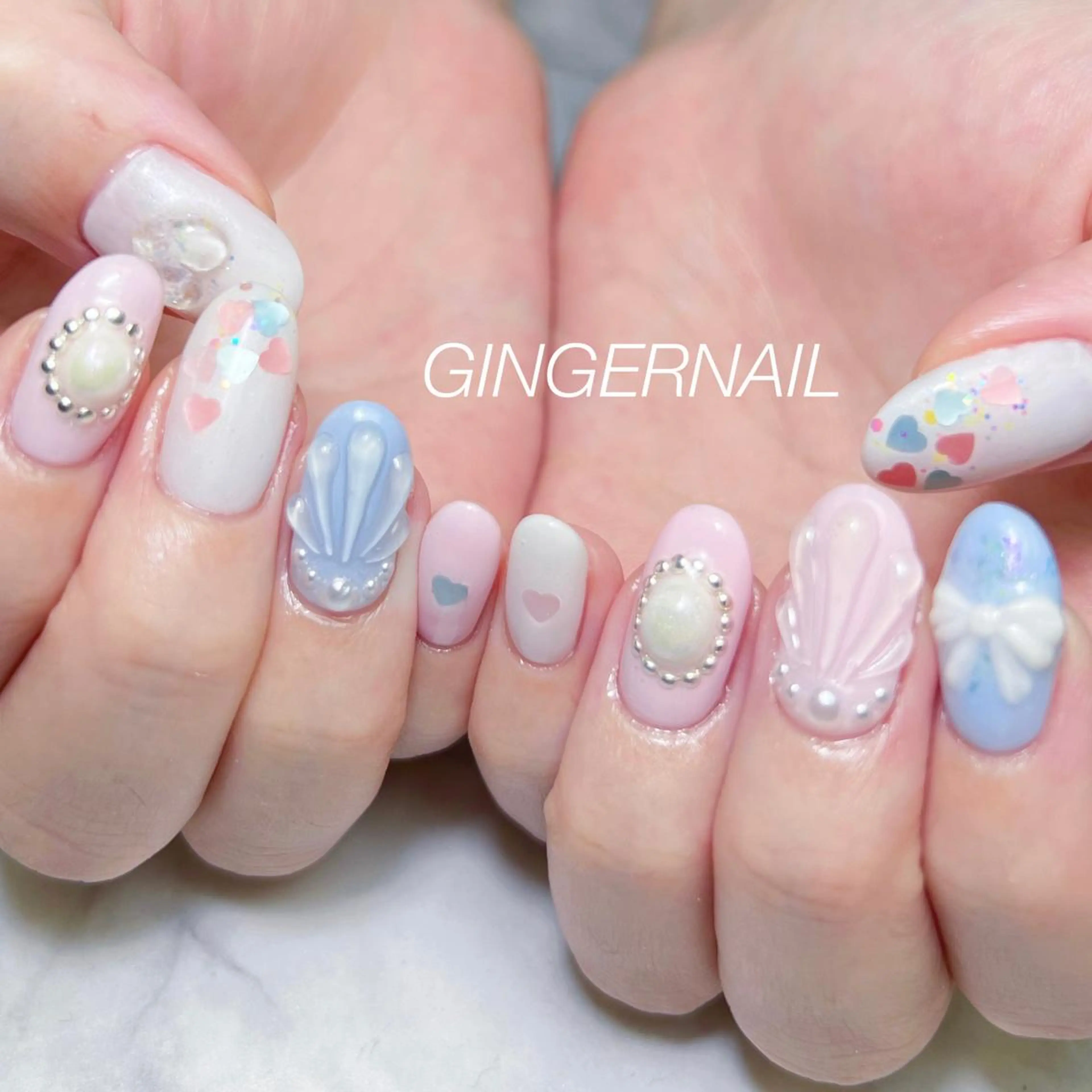 ネイル ハンドネイル ハンドケア GINGER NAIL所属・代々木 GINGERNAILのネイルデザイン