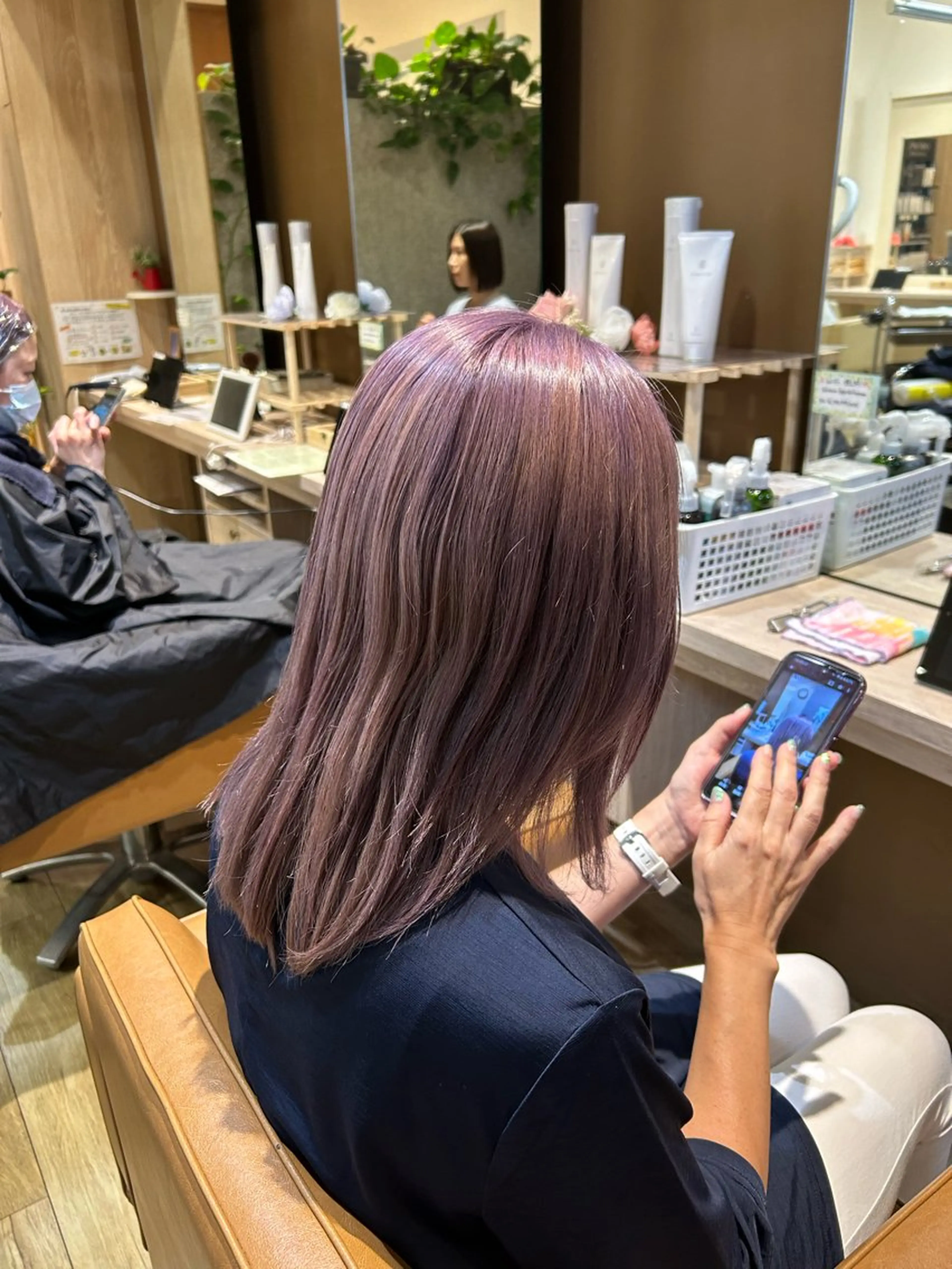 ロング カラー ヘアカラー hair＆make CIEL所属・武井 哉子のヘアスタイル