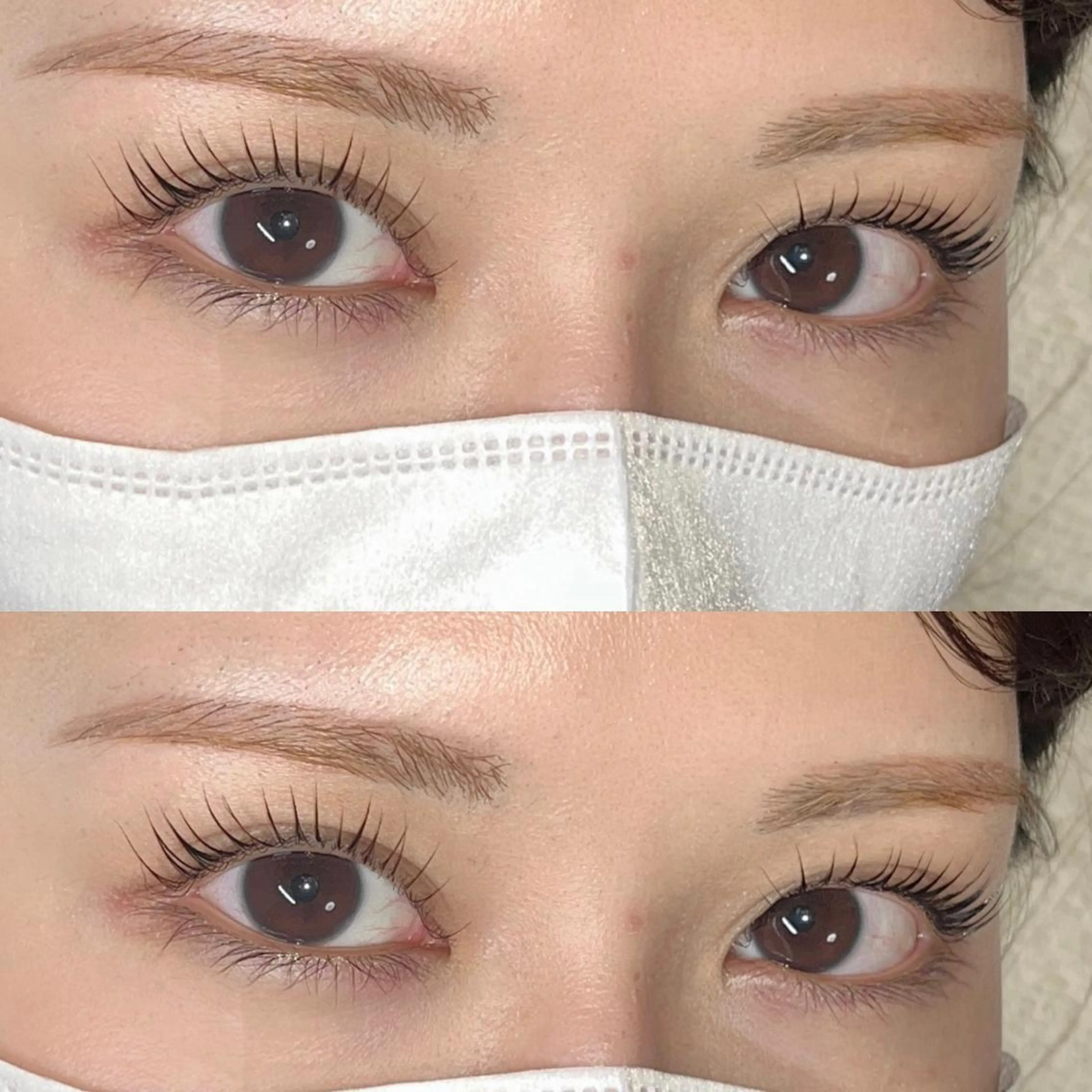 マツエク・マツパ パリジェンヌラッシュリフト マツパ eyelash clear池袋のマツエク・マツパデザイン