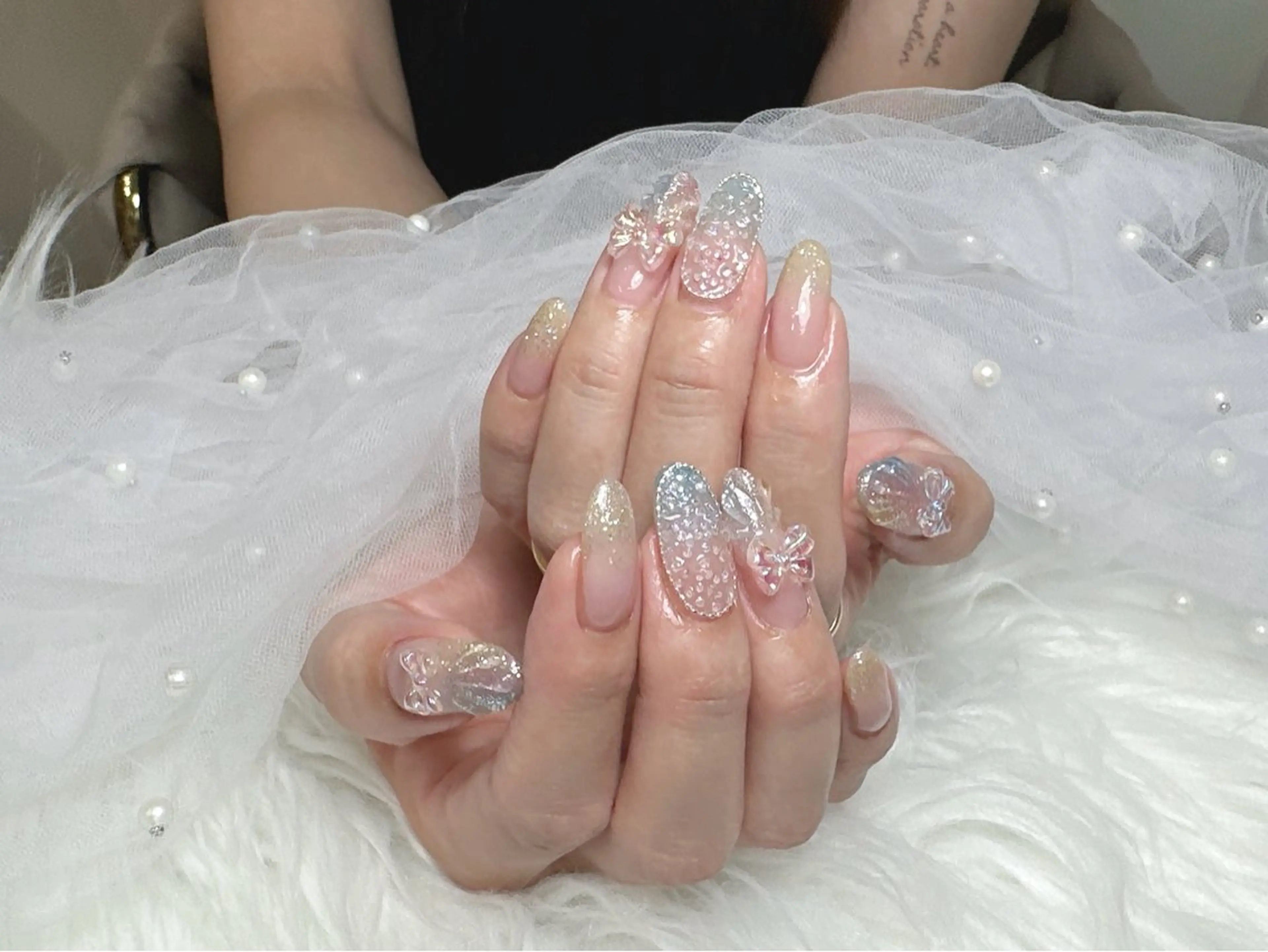 ネイル 【Eclat ｴｸﾗ】nail＆beauty所属・Eclat〔ｴｸﾗ〕 MOEKA𝜗𝜚*のネイルデザイン