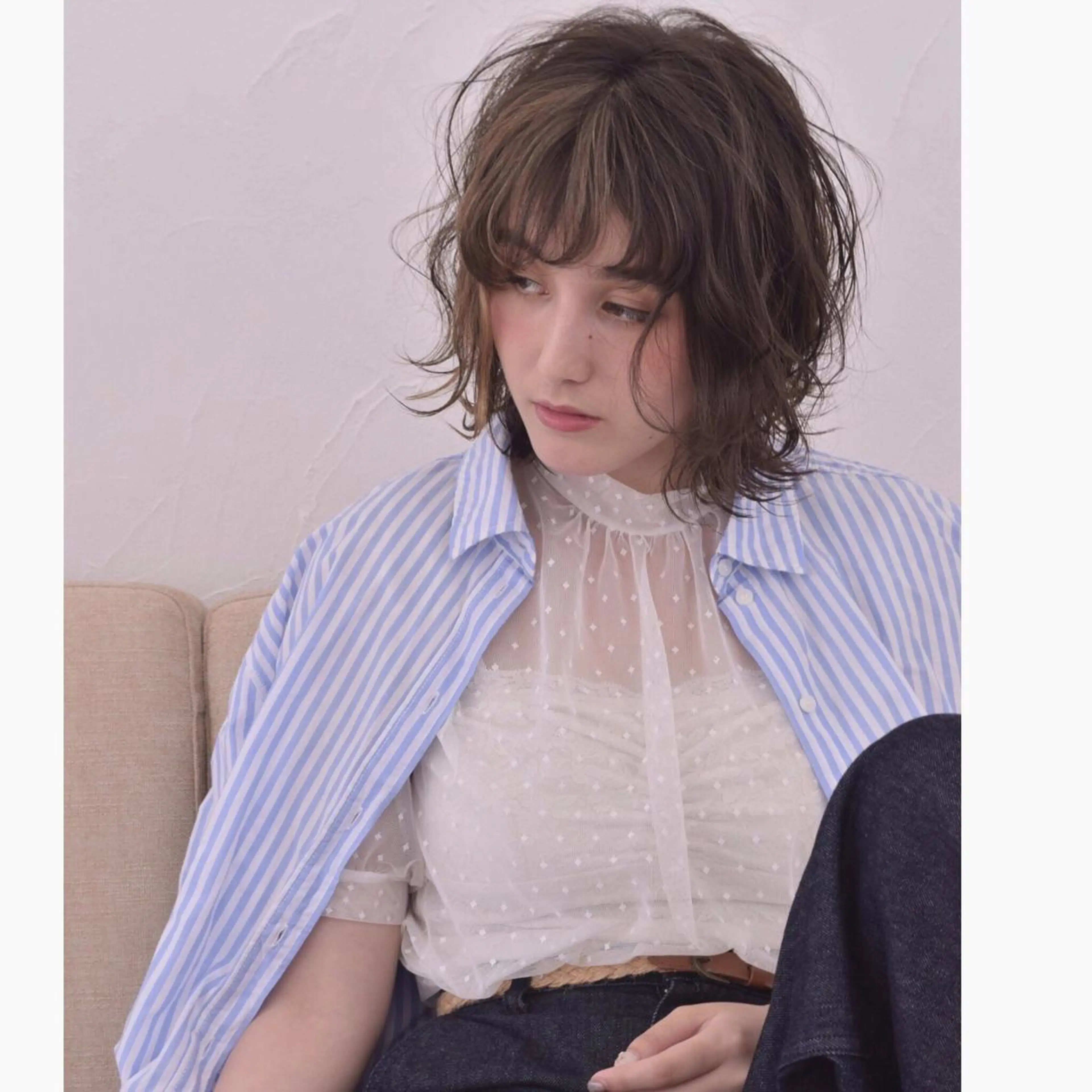 ショート カラー ヘアアレンジ 丸谷 みくのその他イメージ