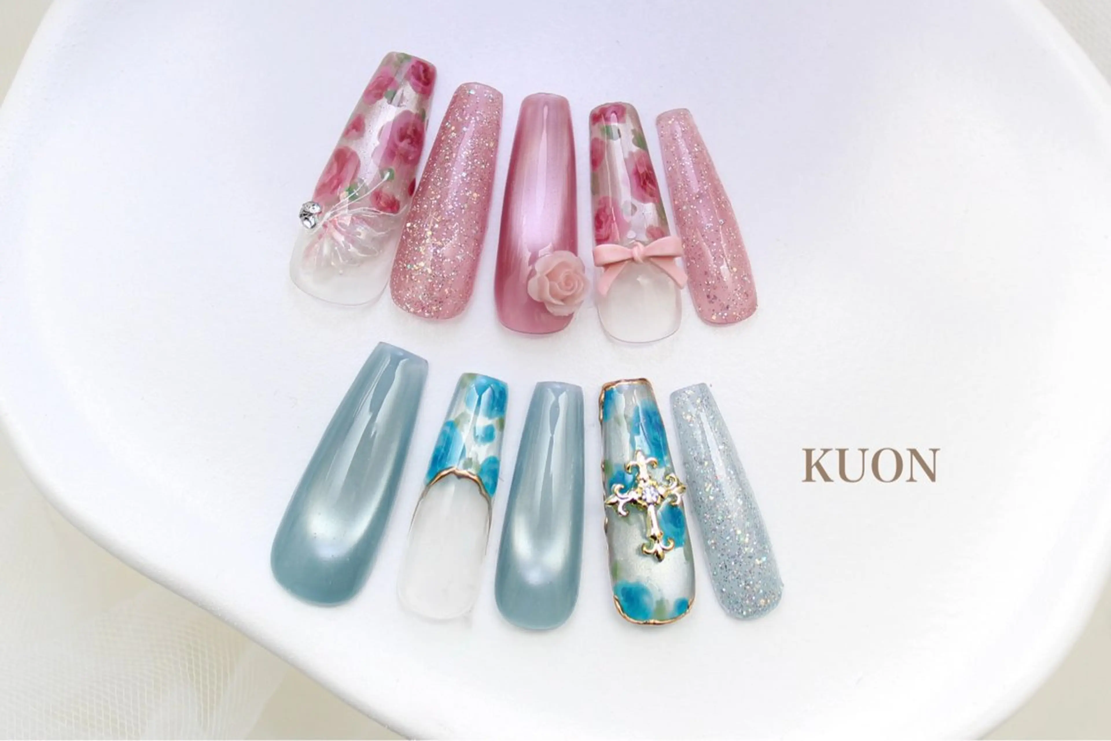 ネイル ハンドネイル KUON 本町阿波座のネイルデザイン