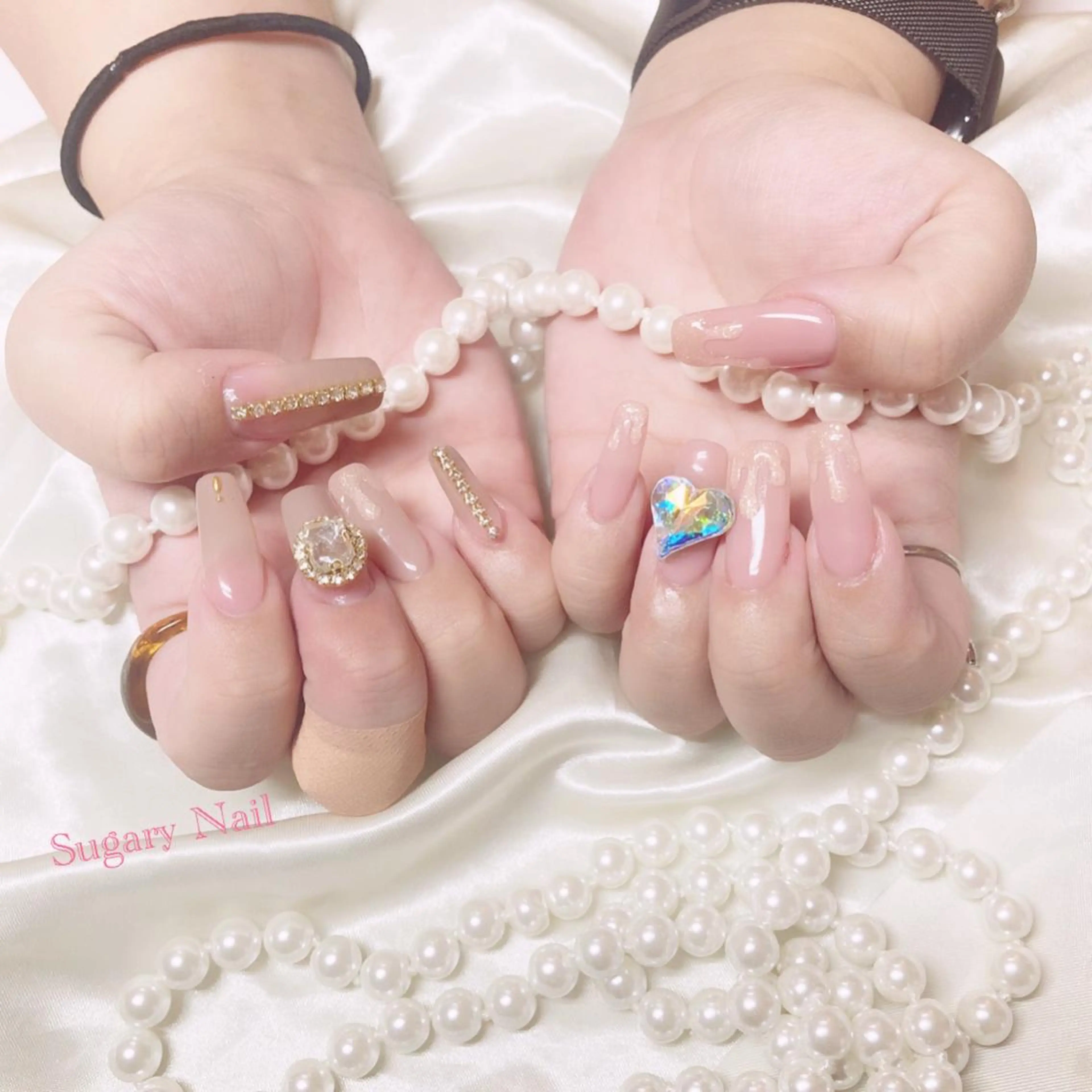 ネイル アートネイル ハンドネイル フットネイル SugaryNail Rinaのネイルデザイン