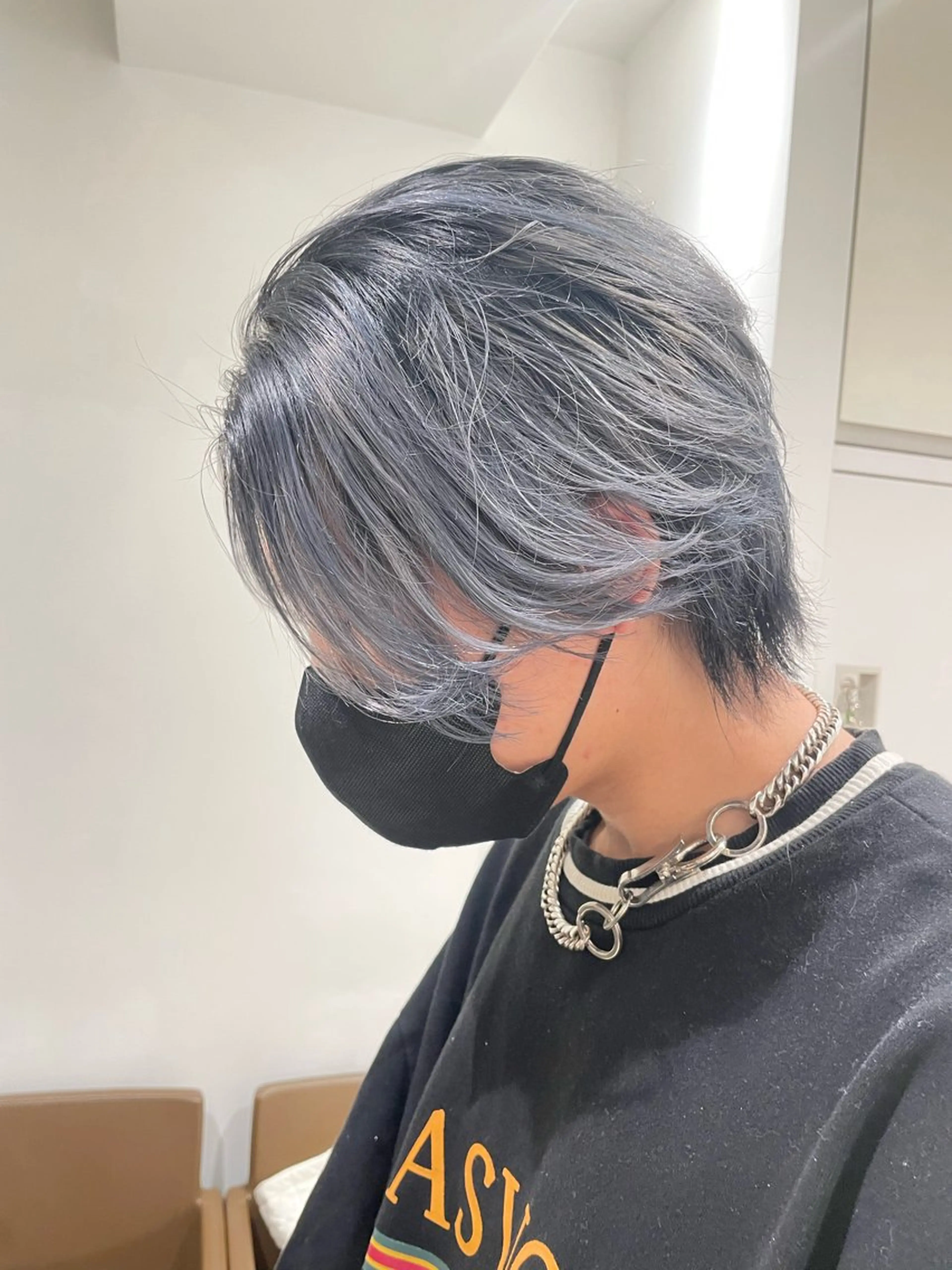 【モニター】✨️ミニモ限定✨️メンズ バレイヤージュカラーの写真