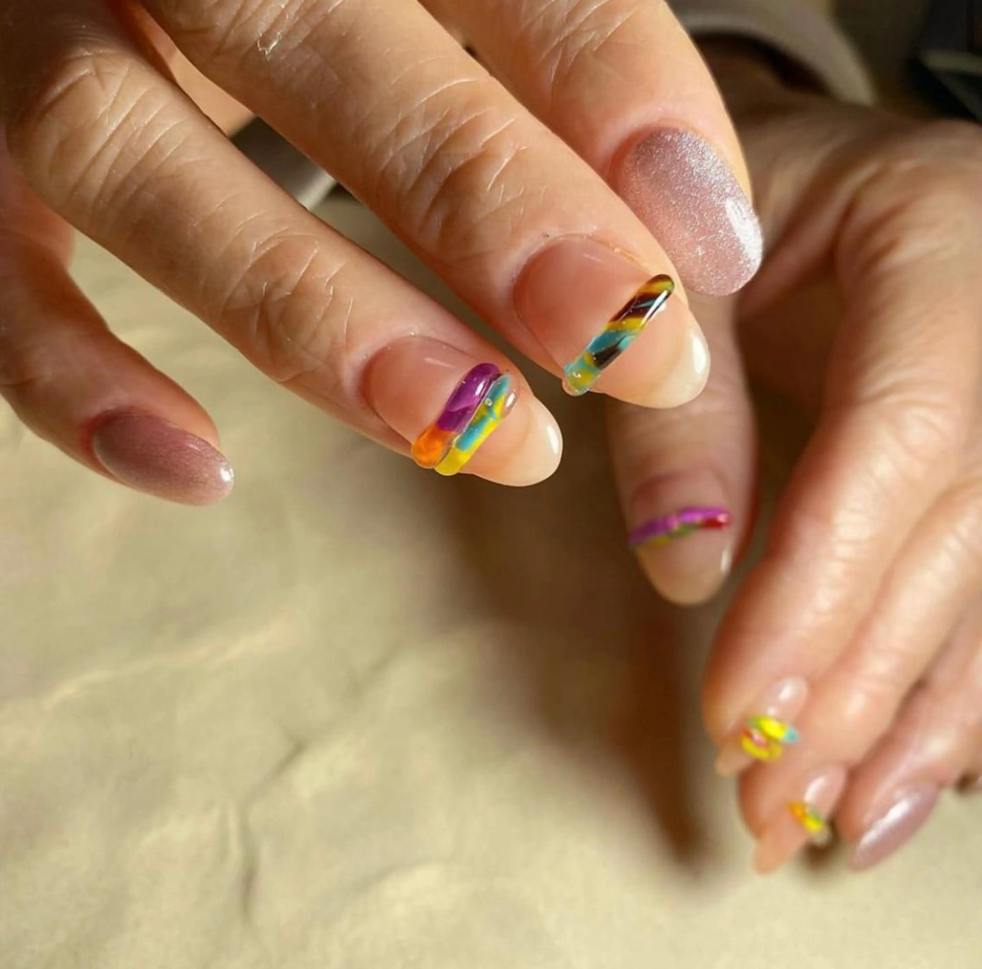 ネイル ハンドネイル nail salon Reoso所属・森 紗香のネイルデザイン
