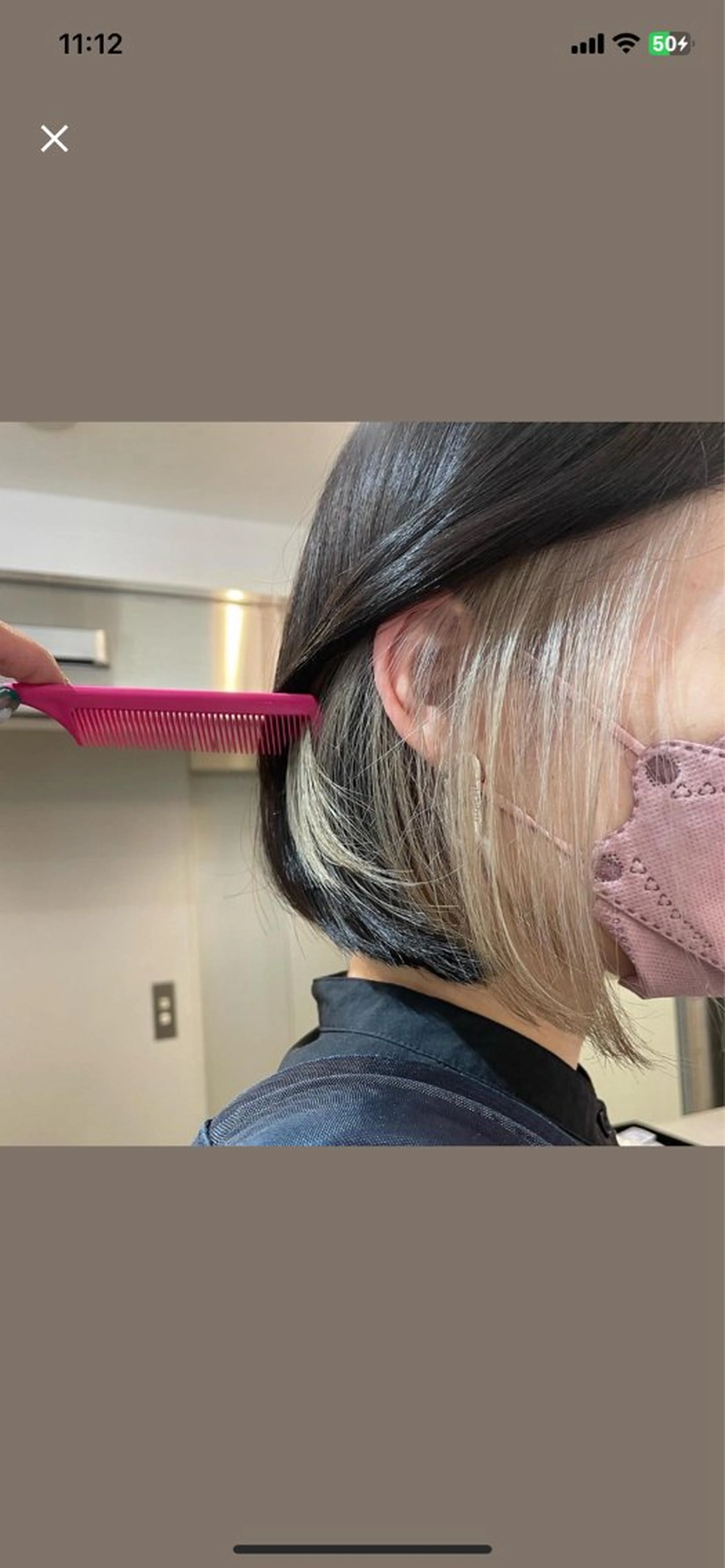 カラー ヘアカラー 小川 琉華のヘアスタイル