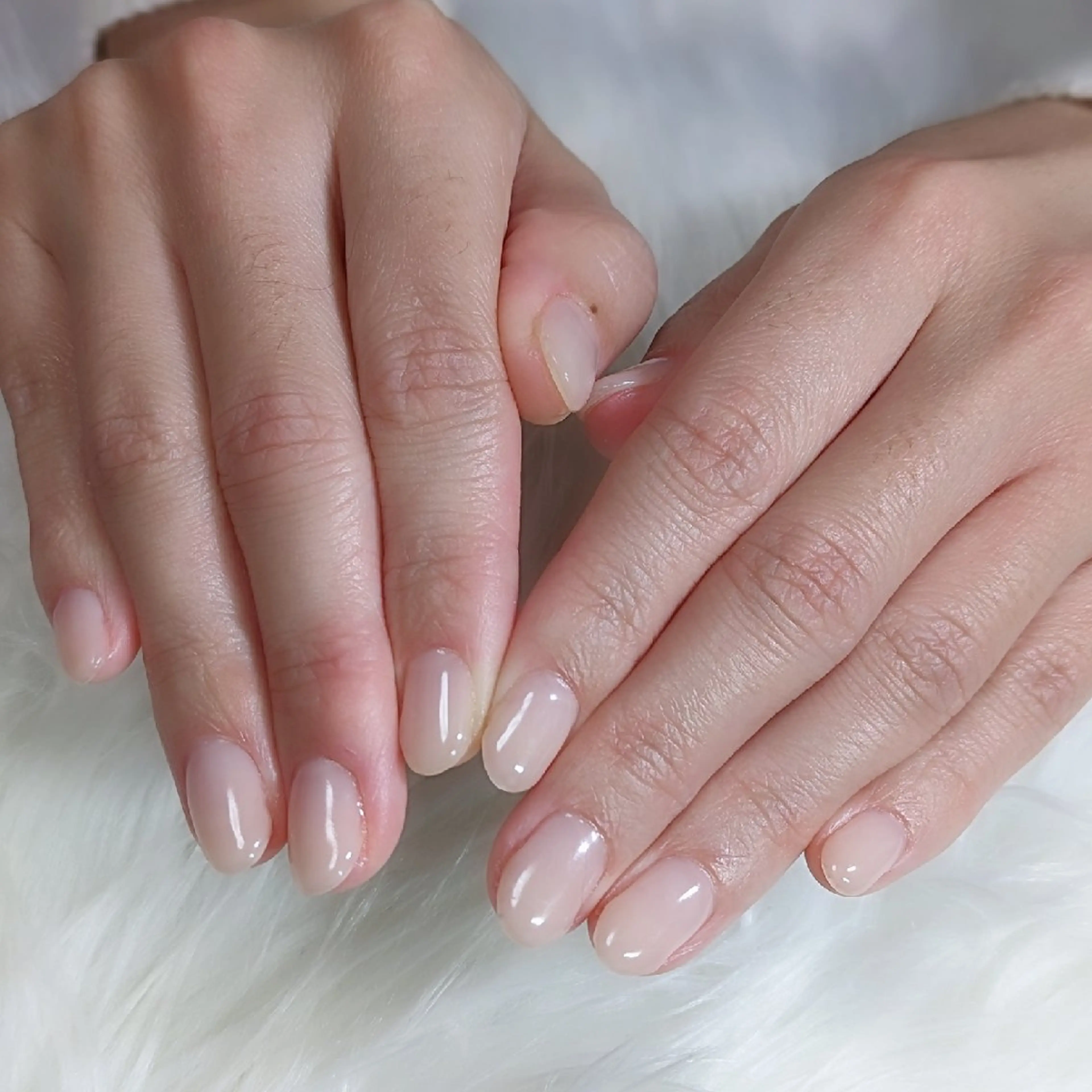 ネイル ワンカラーネイル 冬ネイル m&pPrivate nailsalonのネイルデザイン