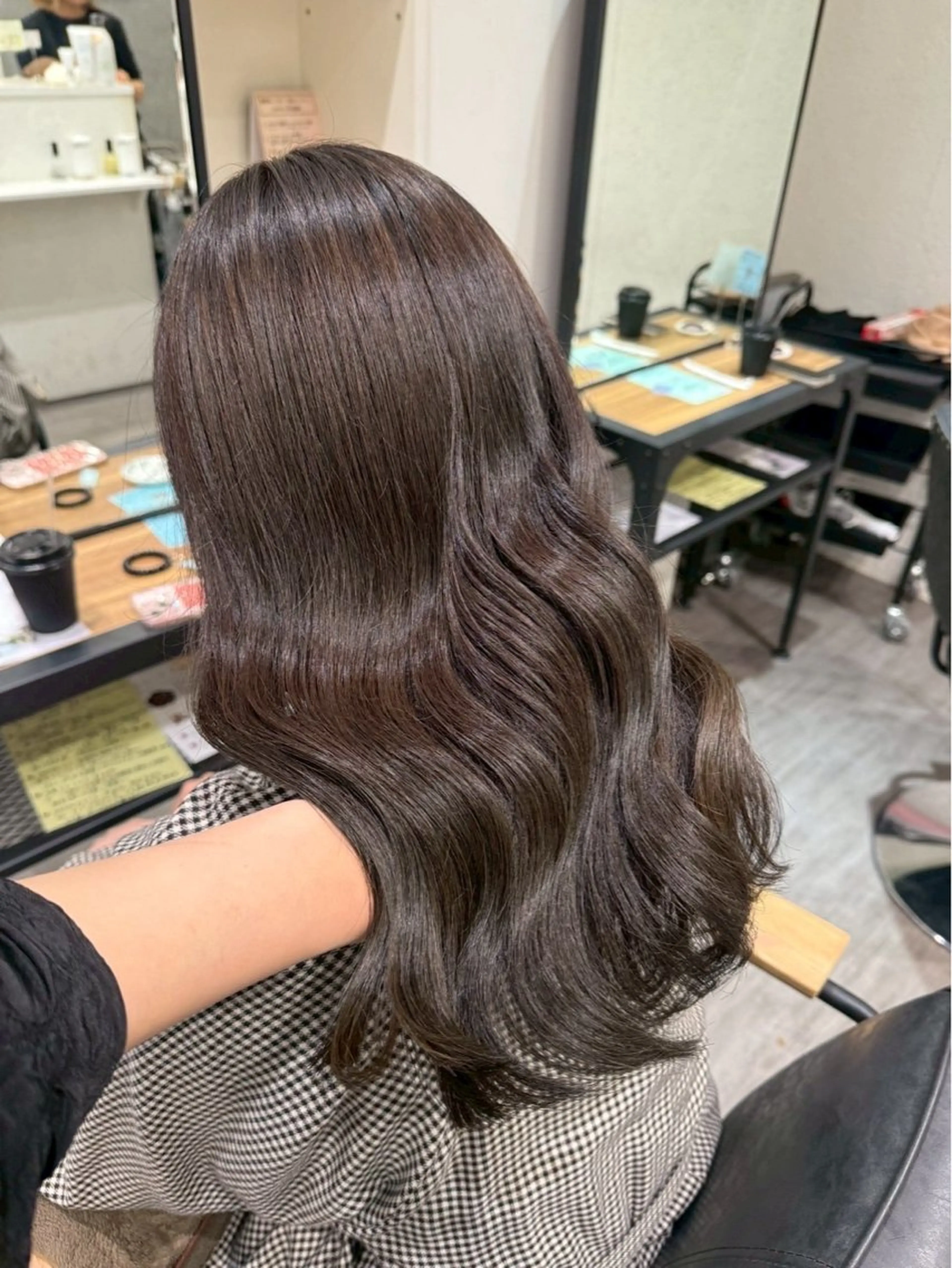セミロング カラー nijika/ カラーモデル募集🫧のヘアスタイル