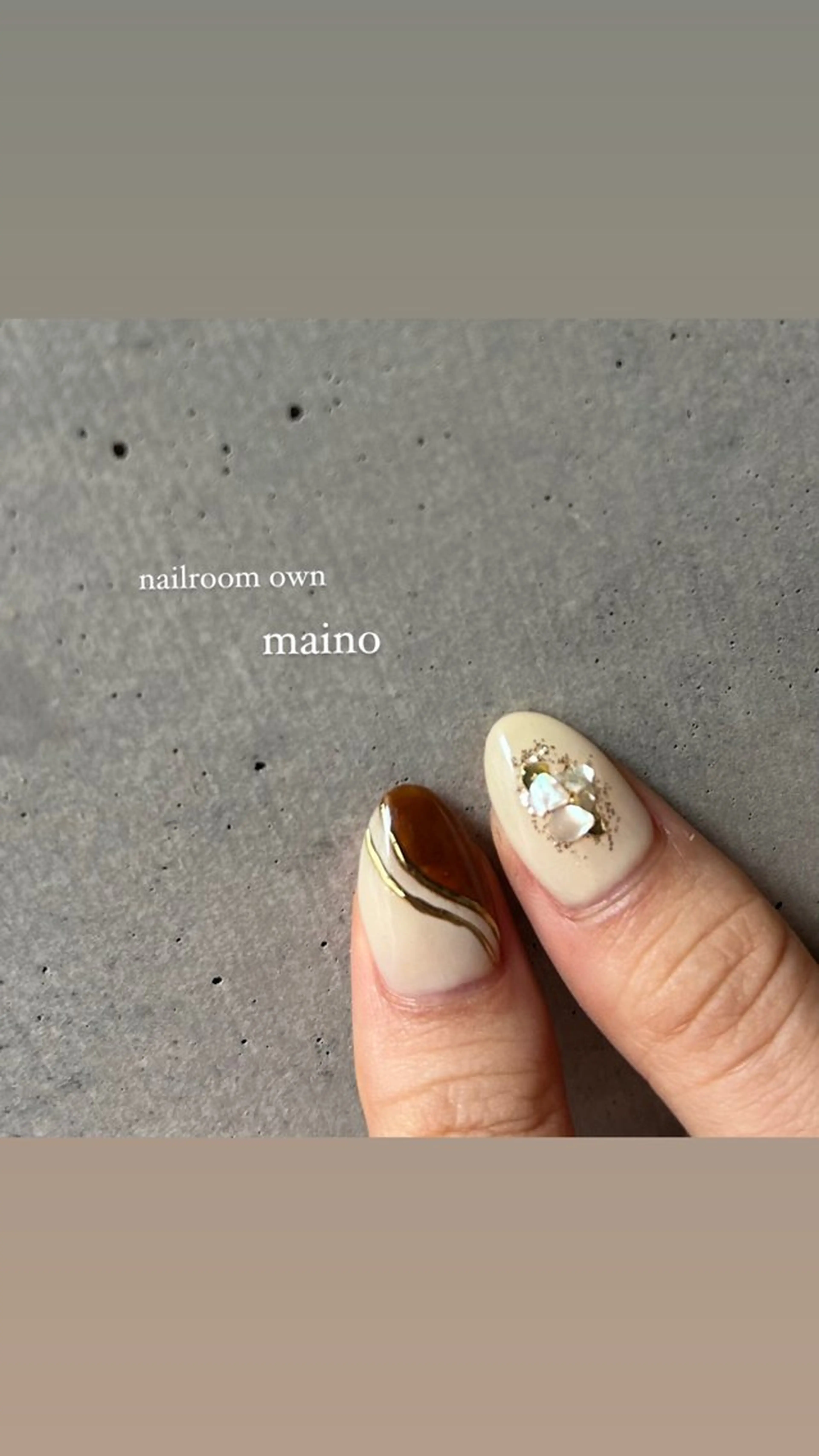 ネイル nailroom own所属・maino ( own　)のネイルデザイン