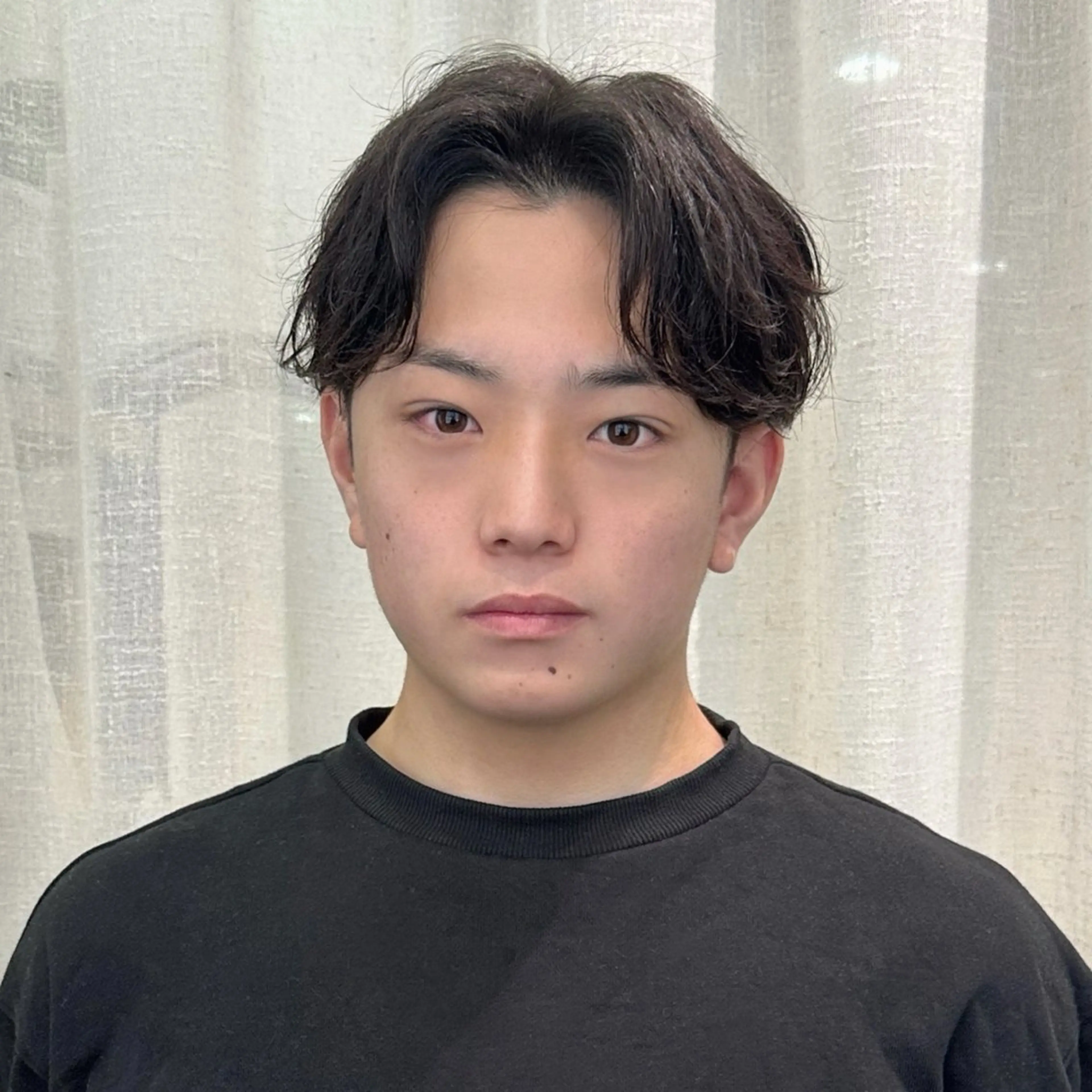 ショート パーマ カット パーマ トリートメント est-r.Fukuoka所属・マエダルイ🌐 レイヤースタイルのヘアスタイル