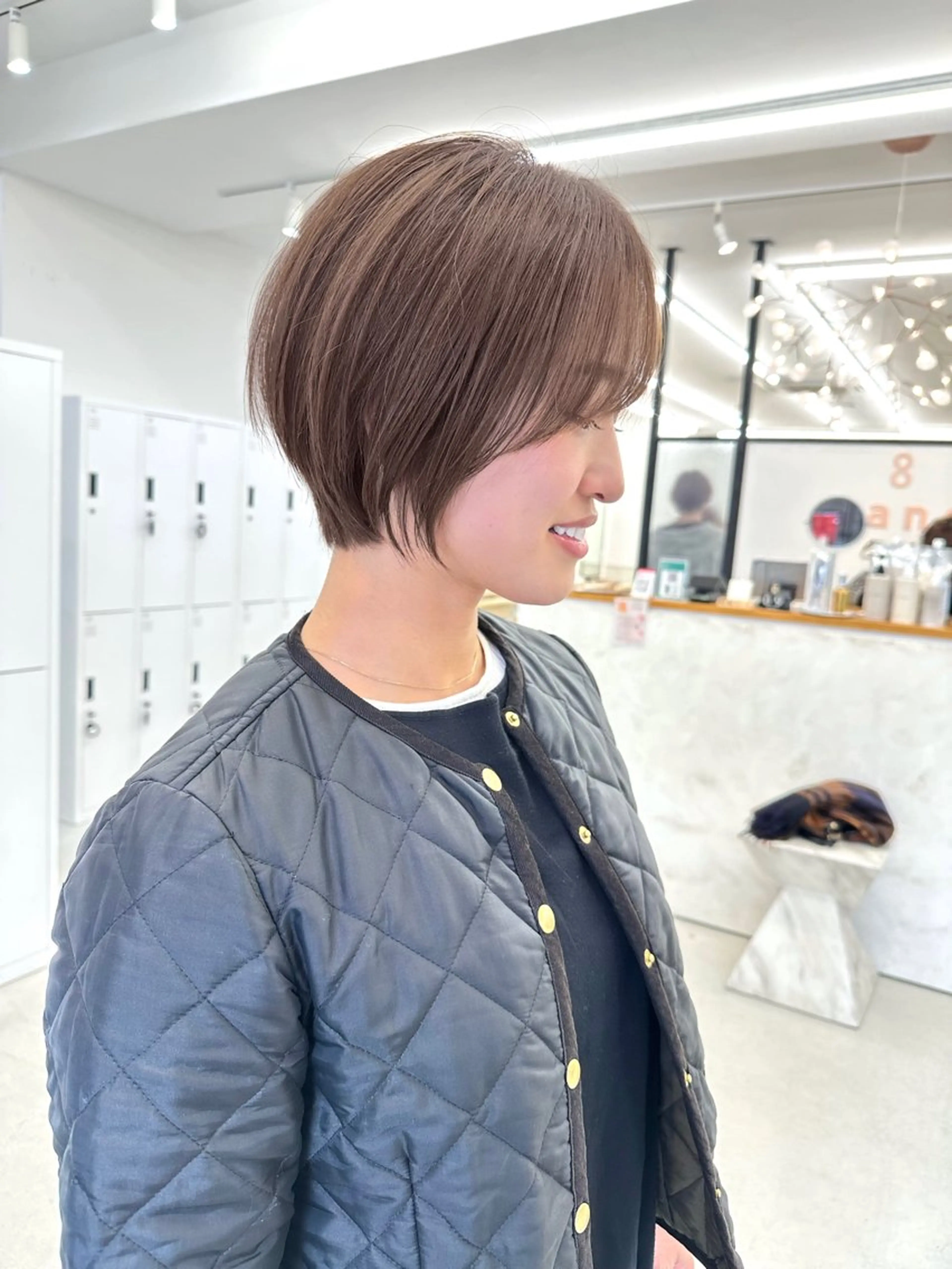 ショート 地毛風縮毛/ 巻ける縮毛/山下凌生のヘアスタイル