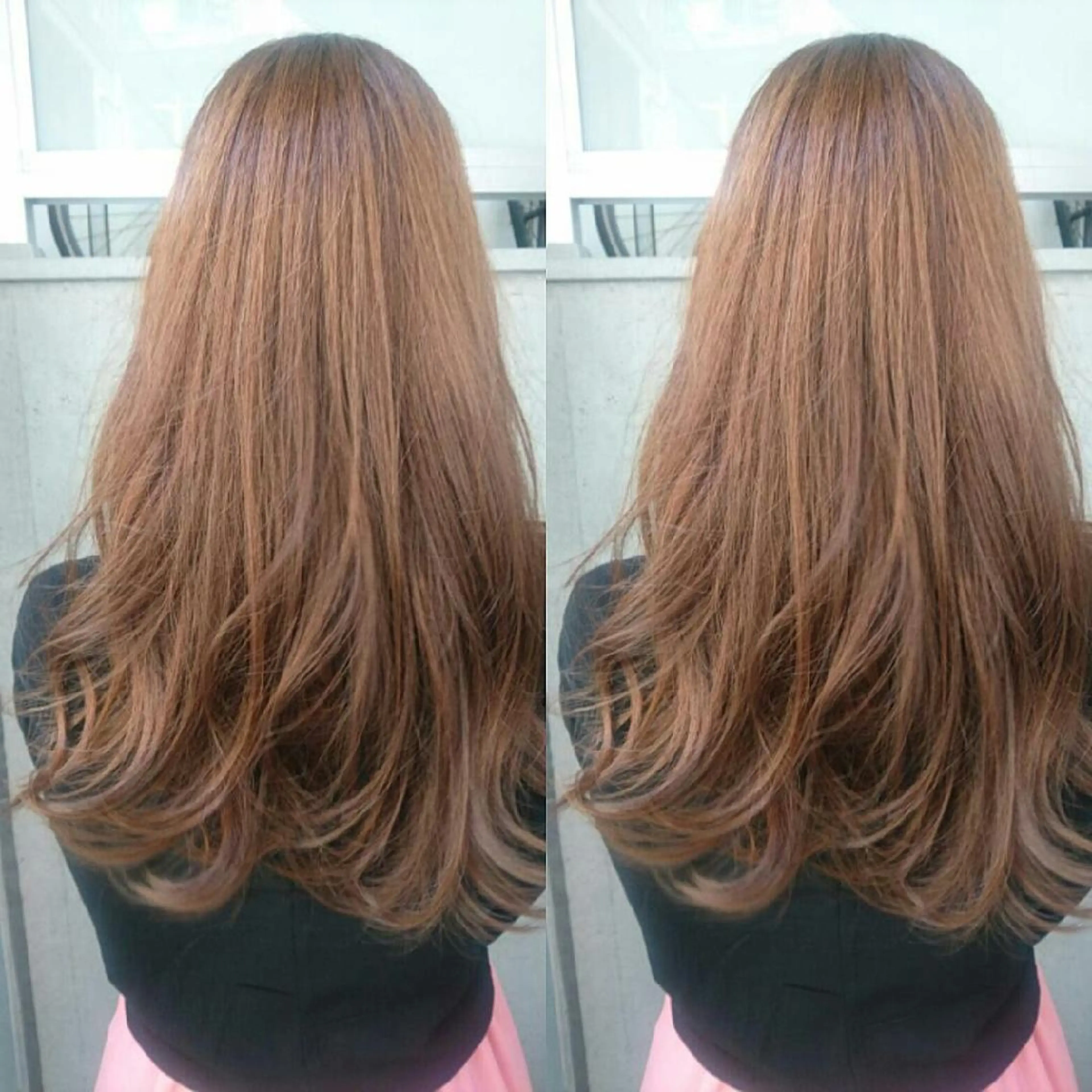 セミロング カラー パーマ ベージュカラー ブロンド ハイライトカラー 外国人風カラー ハイライト AKAMEE 表参道所属・✨360°褒められ ヘア✨️井上雄輝のヘアスタイル