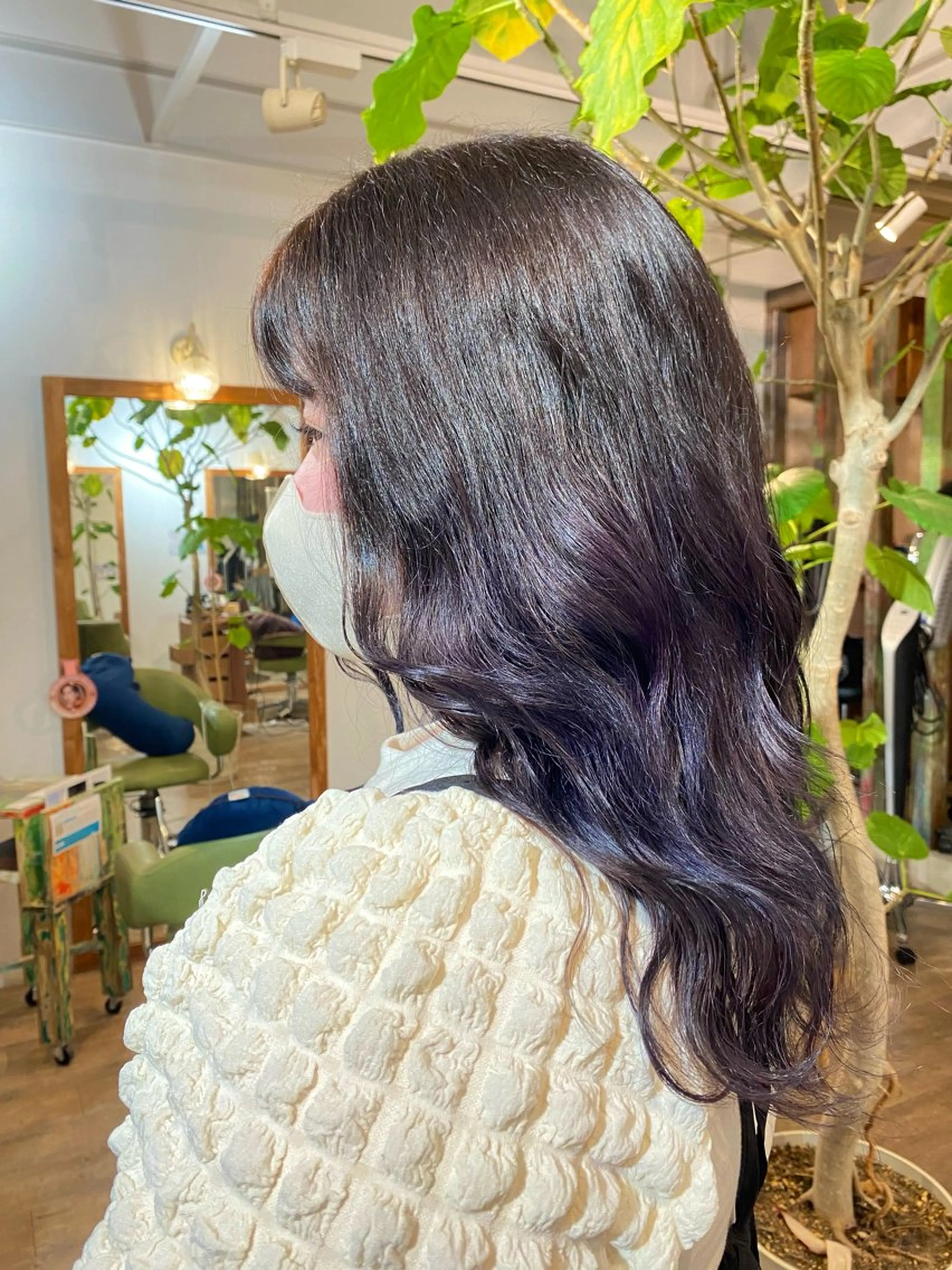 ロング カラー faith hair apros.所属・白上 愛佳のヘアスタイル