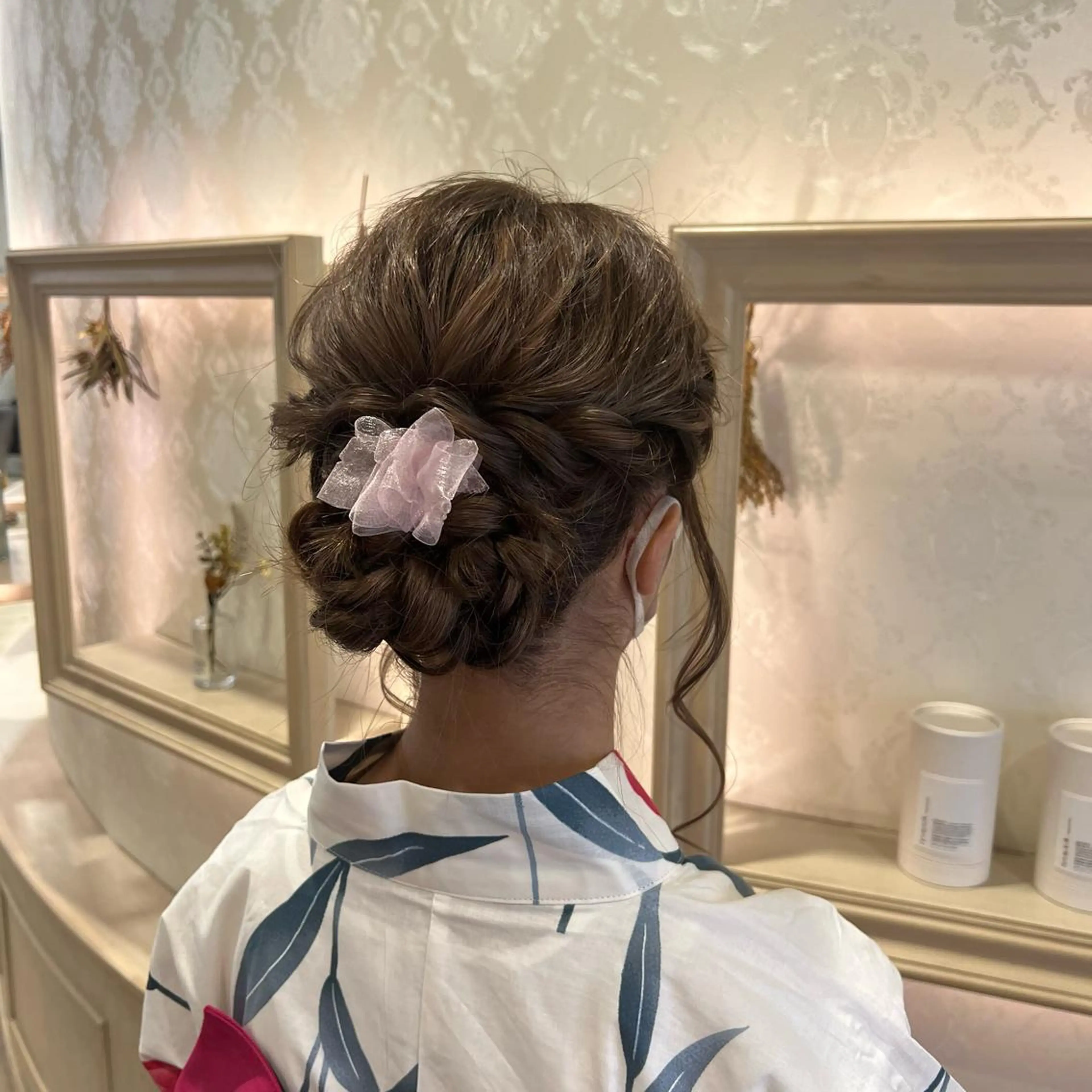 ロング ヘアアレンジ SALOWIN川崎WEST店所属・🌷川崎/アレンジ/ 暖色ボブ/コトネ🌷のヘアスタイル