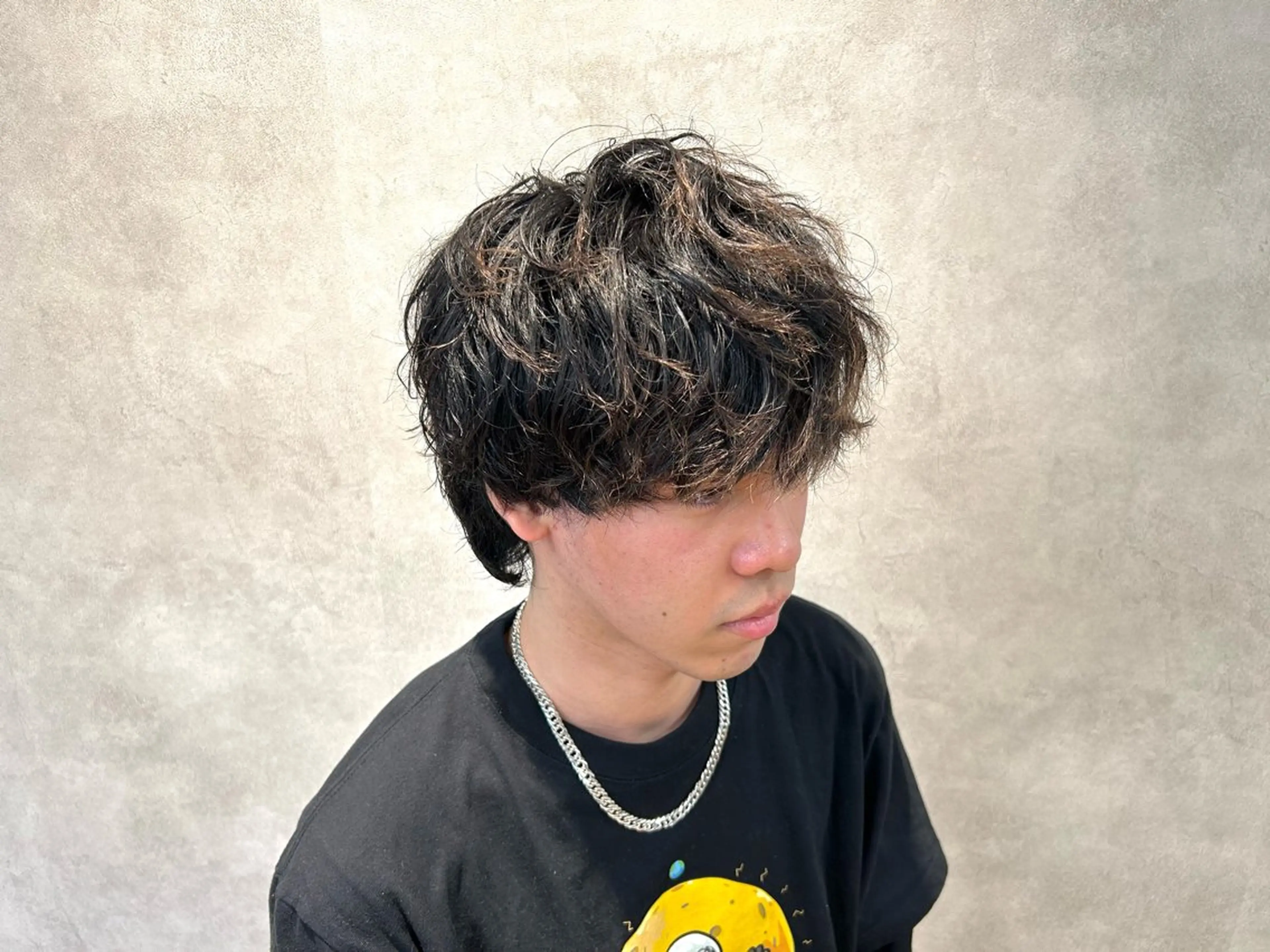 ミディアム メンズ カット 🔥メンズ特化🔥 塩拓巳のヘアスタイル