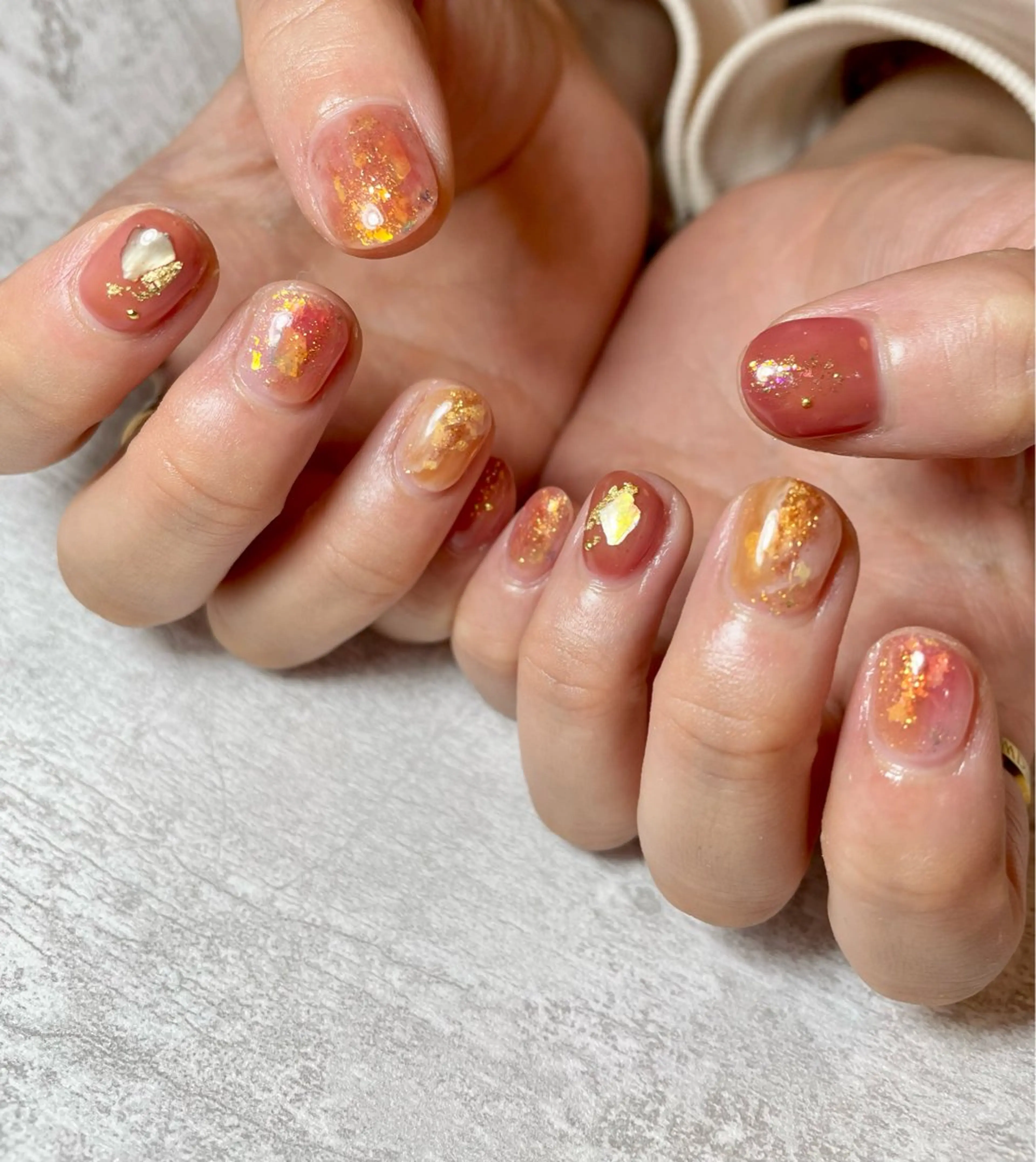 ネイル ニュアンスネイル BEAUTY GARDEN 【nail salon unseul】所属・nana .のネイルデザイン