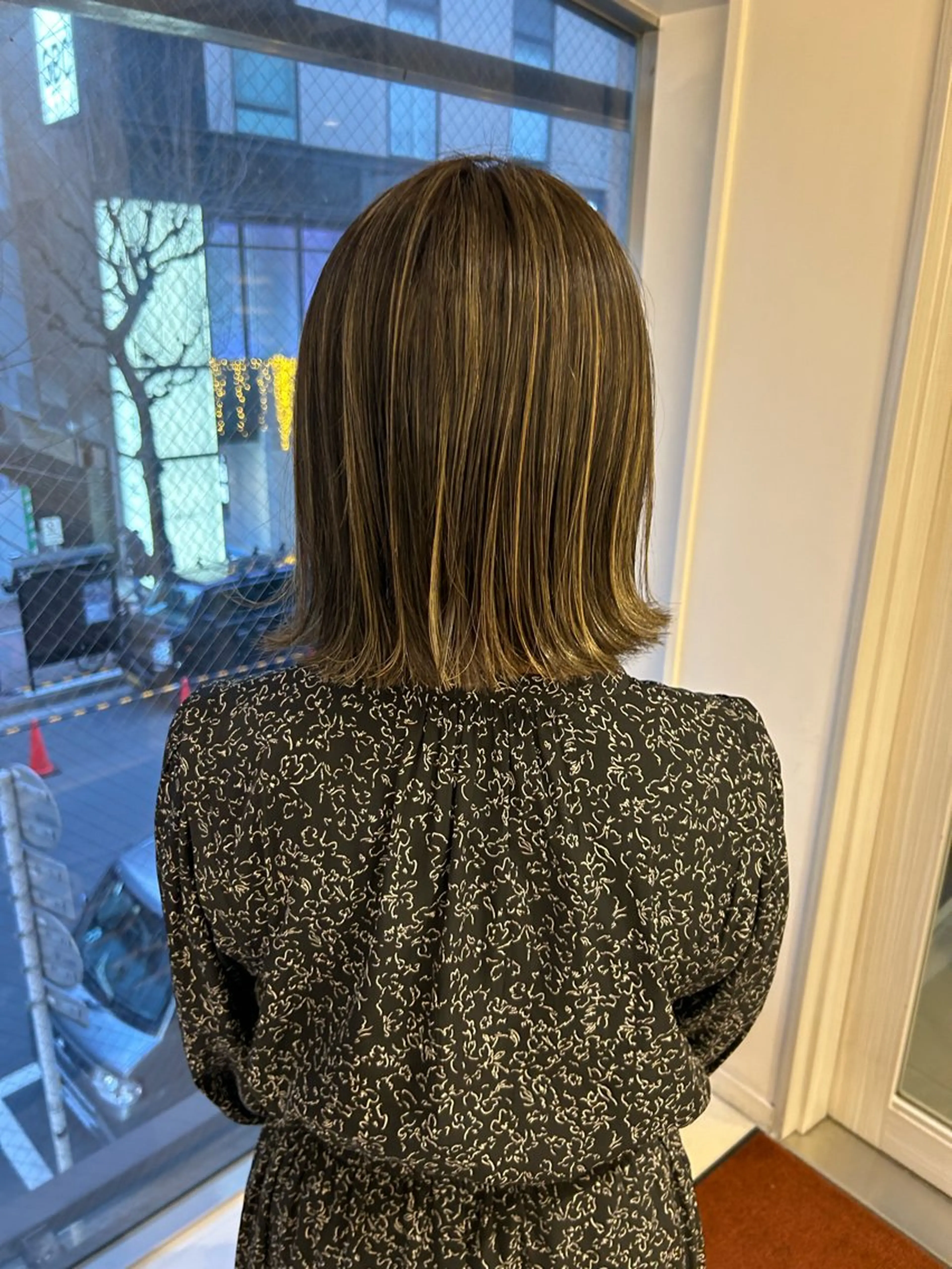 ミディアム カット ヘアカラー marju銀座 マージュギンザのヘアスタイル