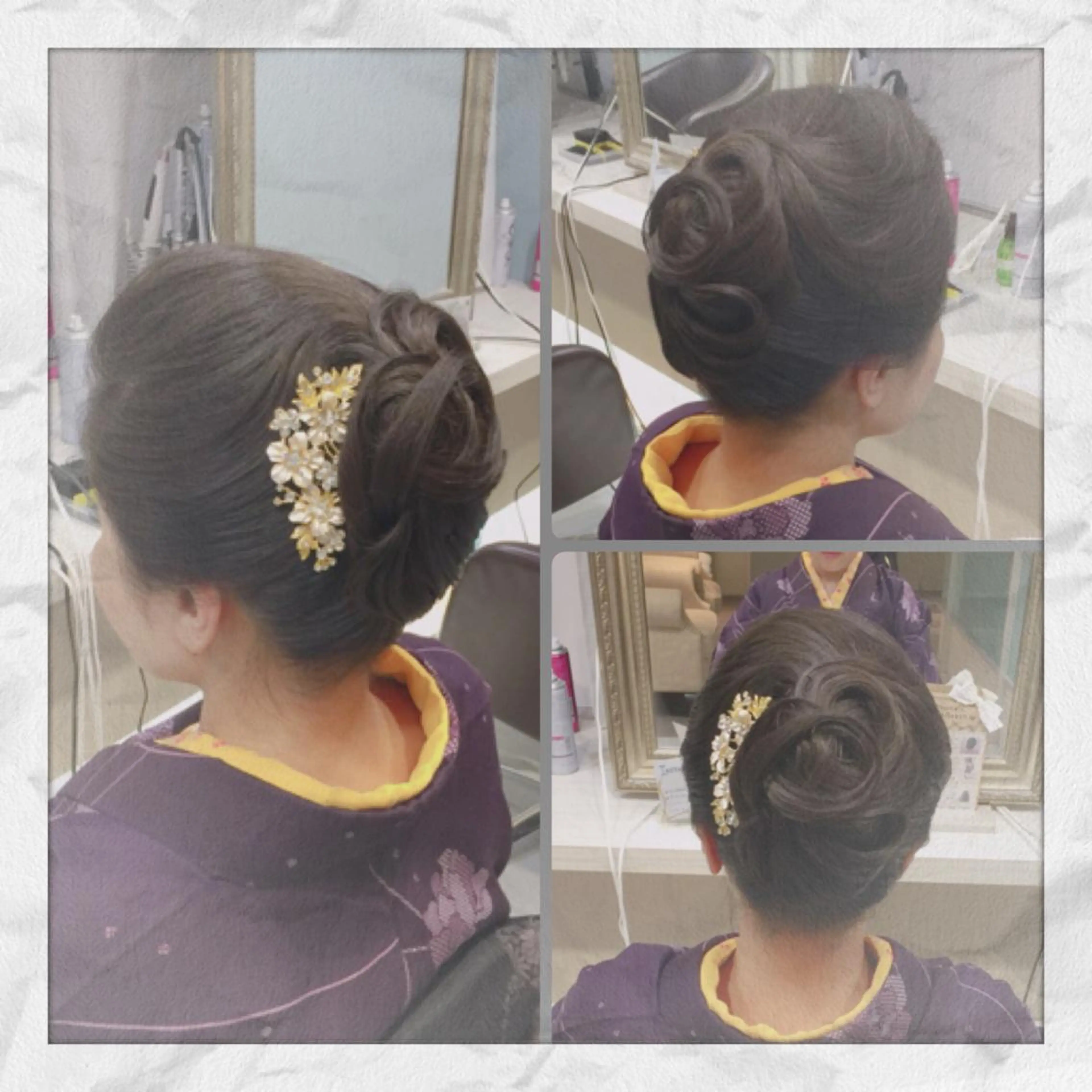 ロング ヘアアレンジ ヘアセット ヘアセット/着付け 𓇼 松本 夏美𓇼のその他イメージ