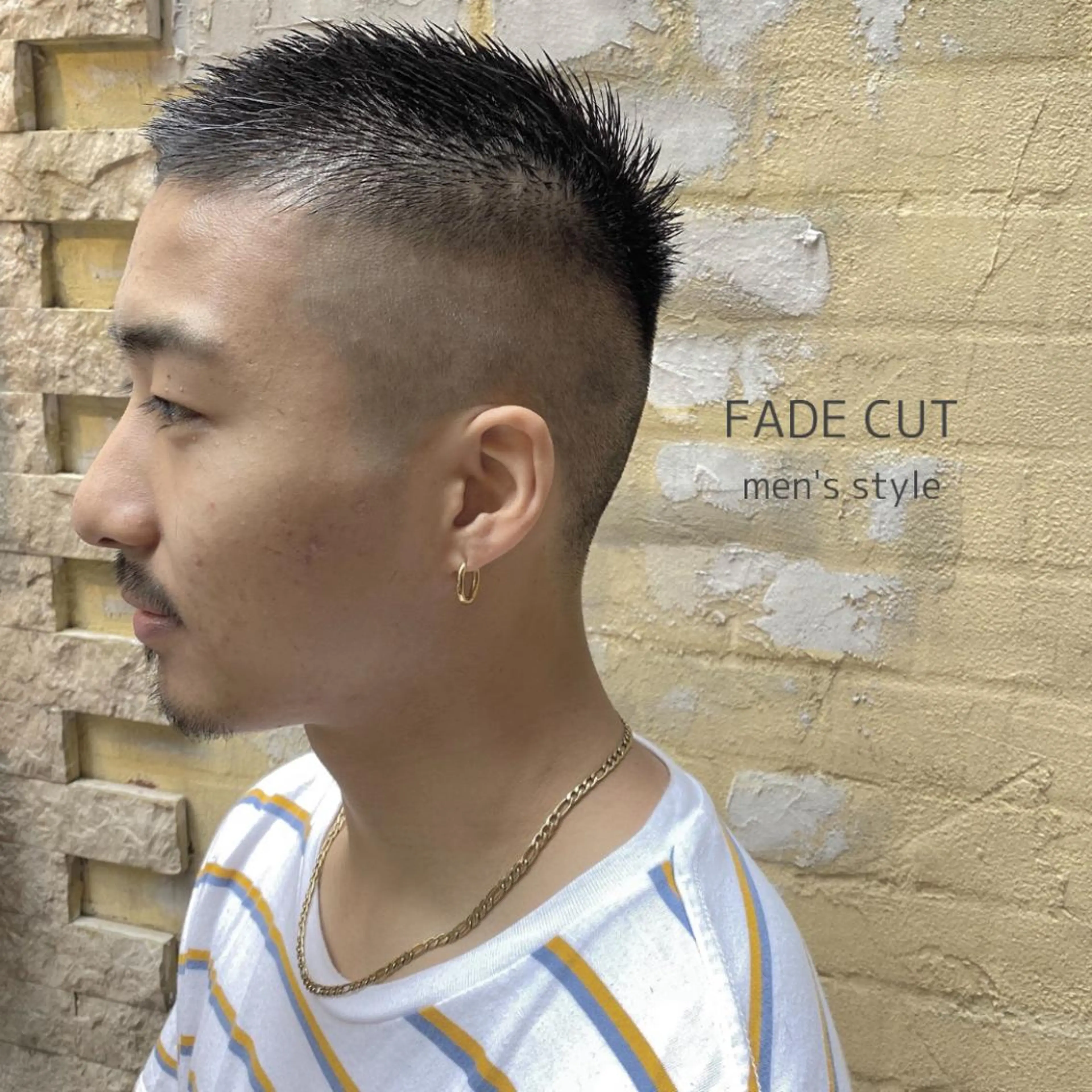 ショート メンズ CLUTCH天王寺 西藤遥河のヘアスタイル