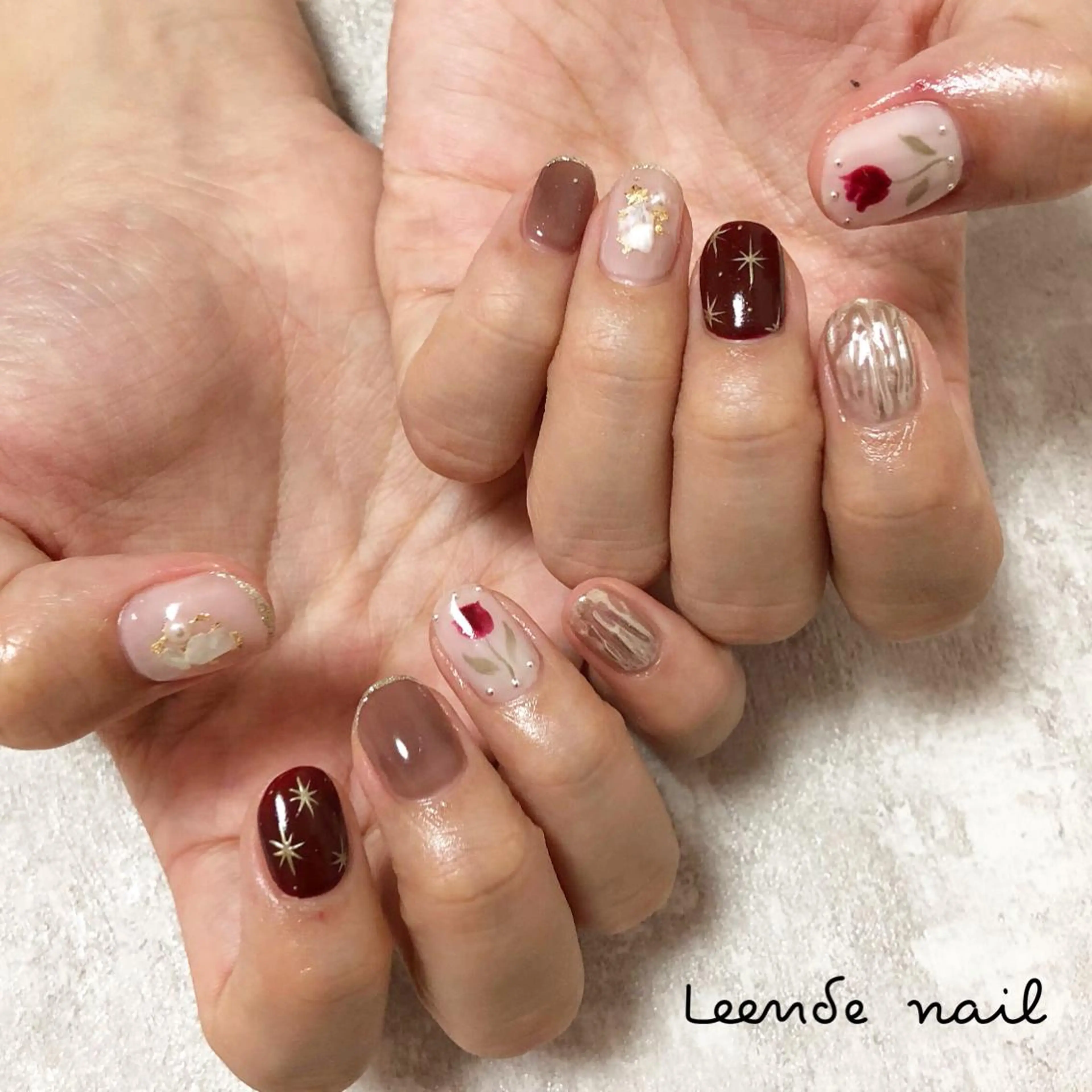 ネイル ハンドネイル Leendenail 【リエンダネイル】のネイルデザイン