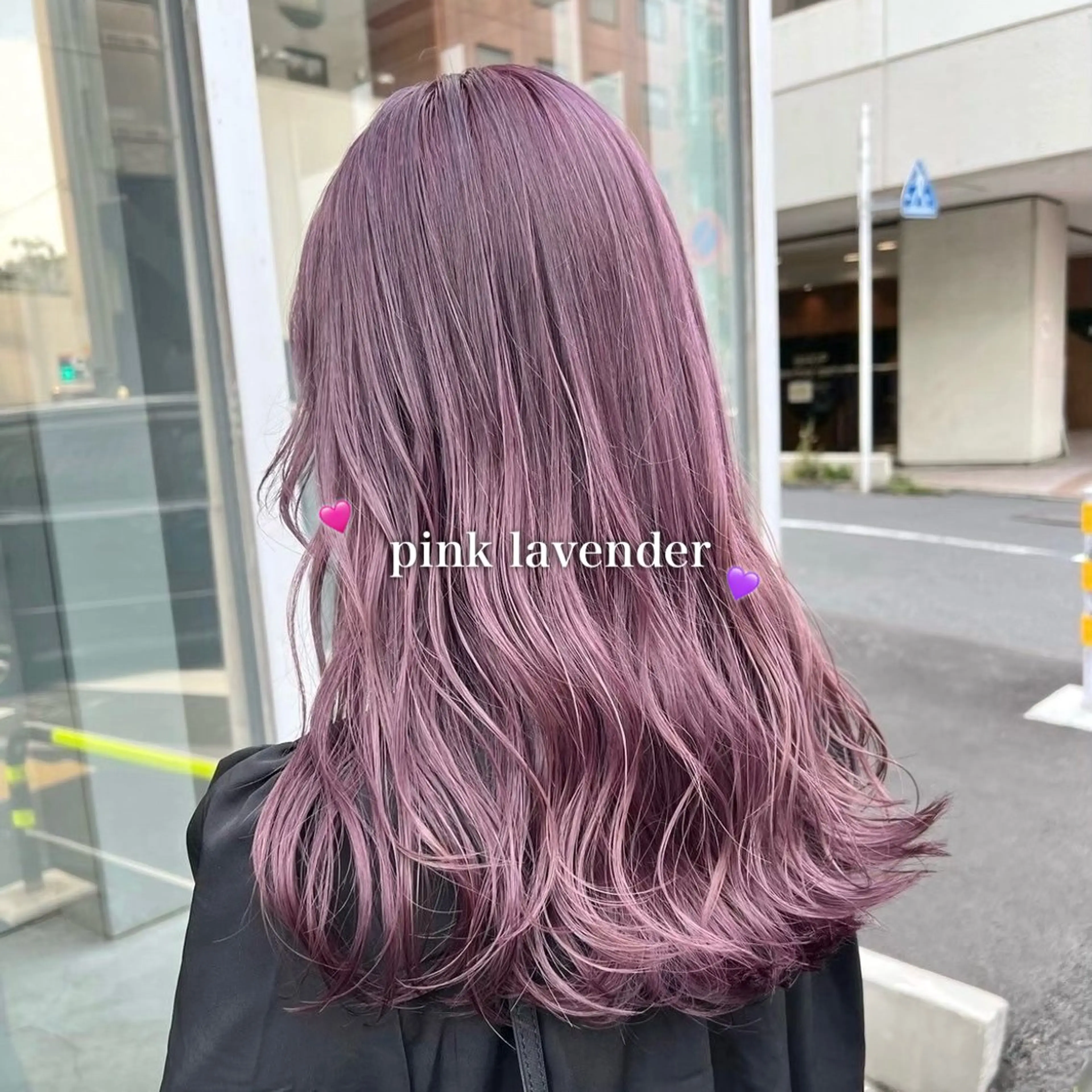 ロング カラー 韓国っぽ♡寒色/暗髪 🫧MOEKA🦋のヘアスタイル