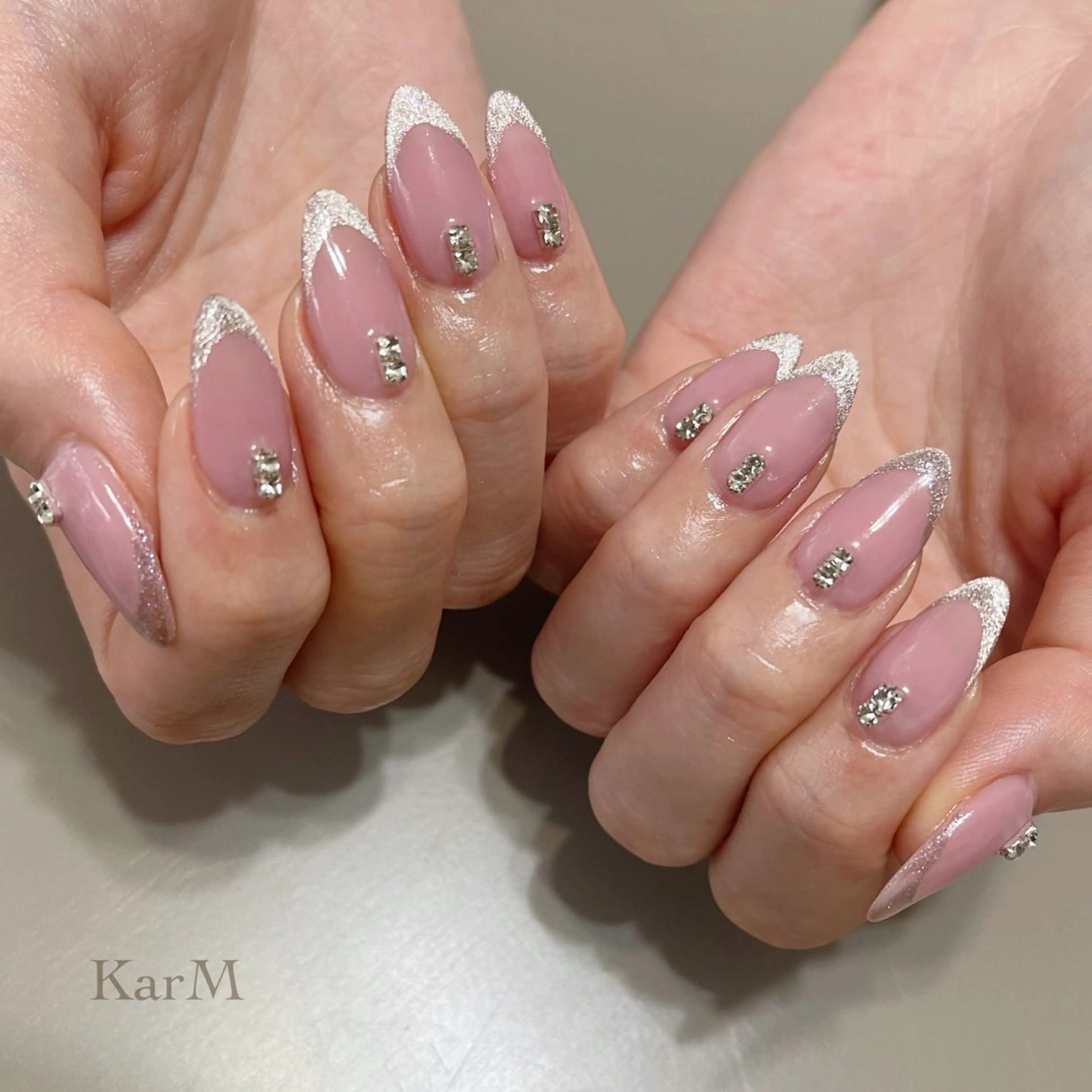 ネイル アートネイル オーロラネイル チークネイル フットネイル フレンチネイル ハンドネイル ogino karinのネイルデザイン