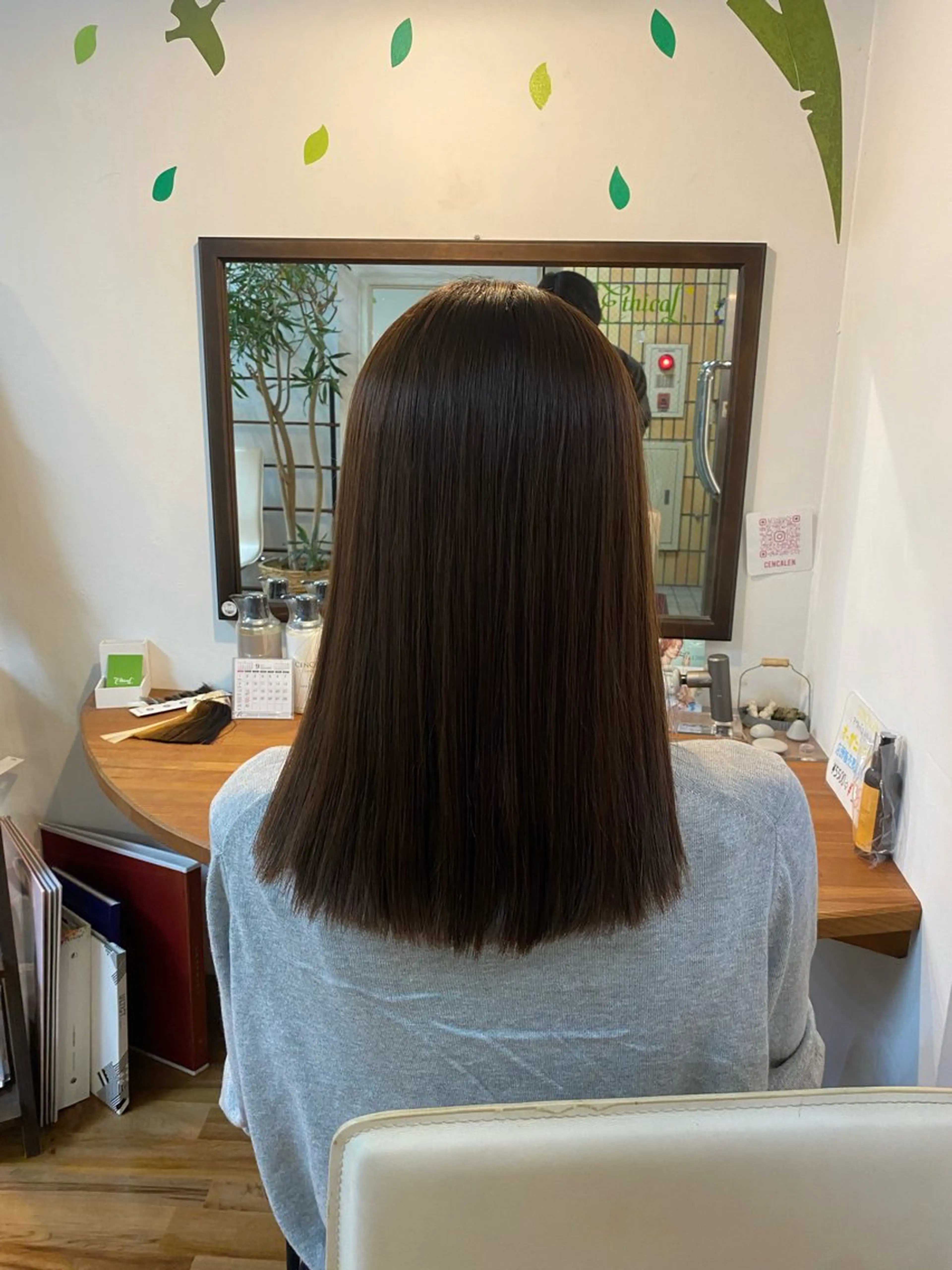 セミロング パーマ メンズ特化 エシカル　松原大将のヘアスタイル