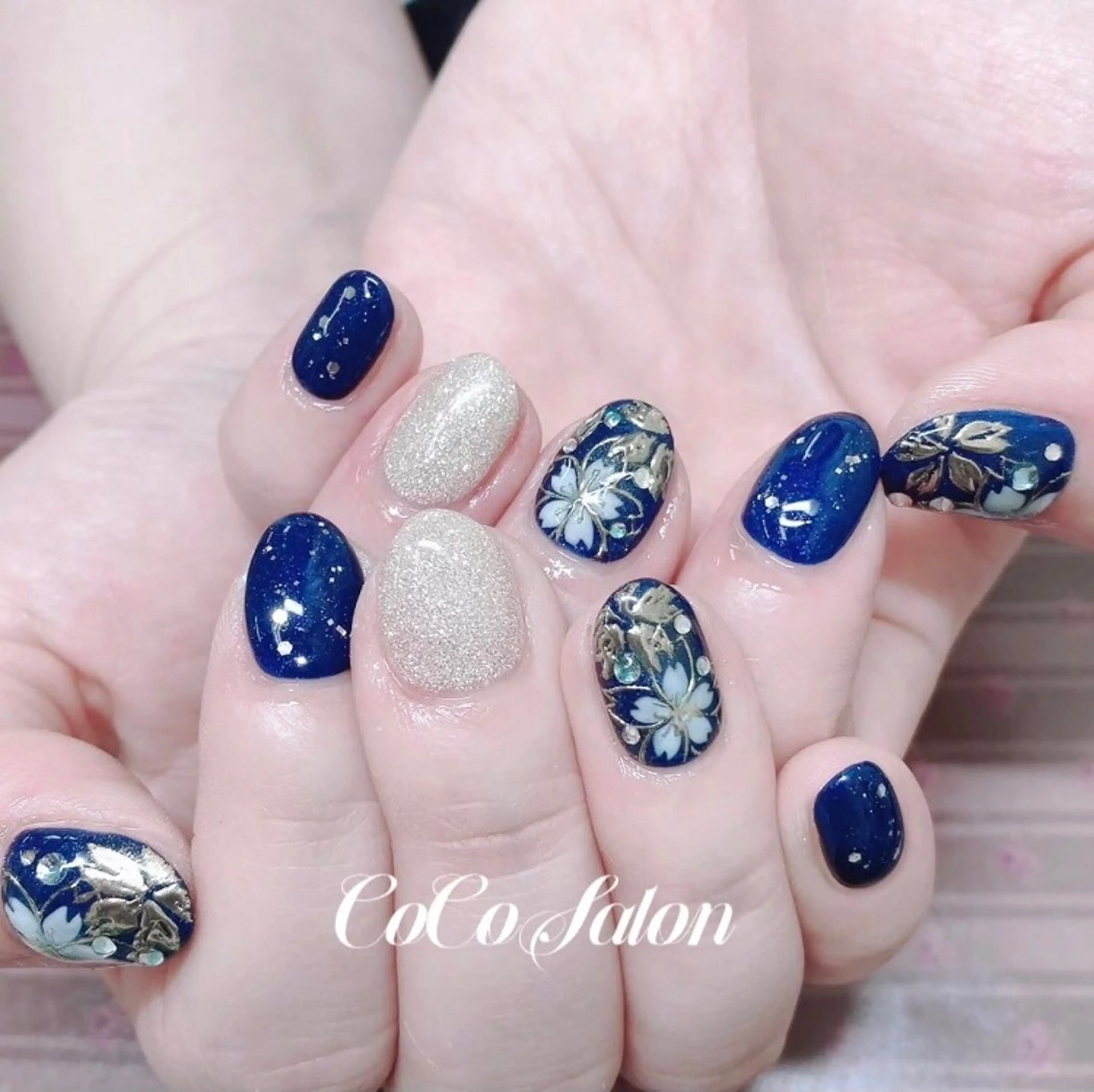 ネイル 桜ネイル フラワーネイル ジェルネイル CoCo Salon ネイル/睫毛/脱毛のネイルデザイン