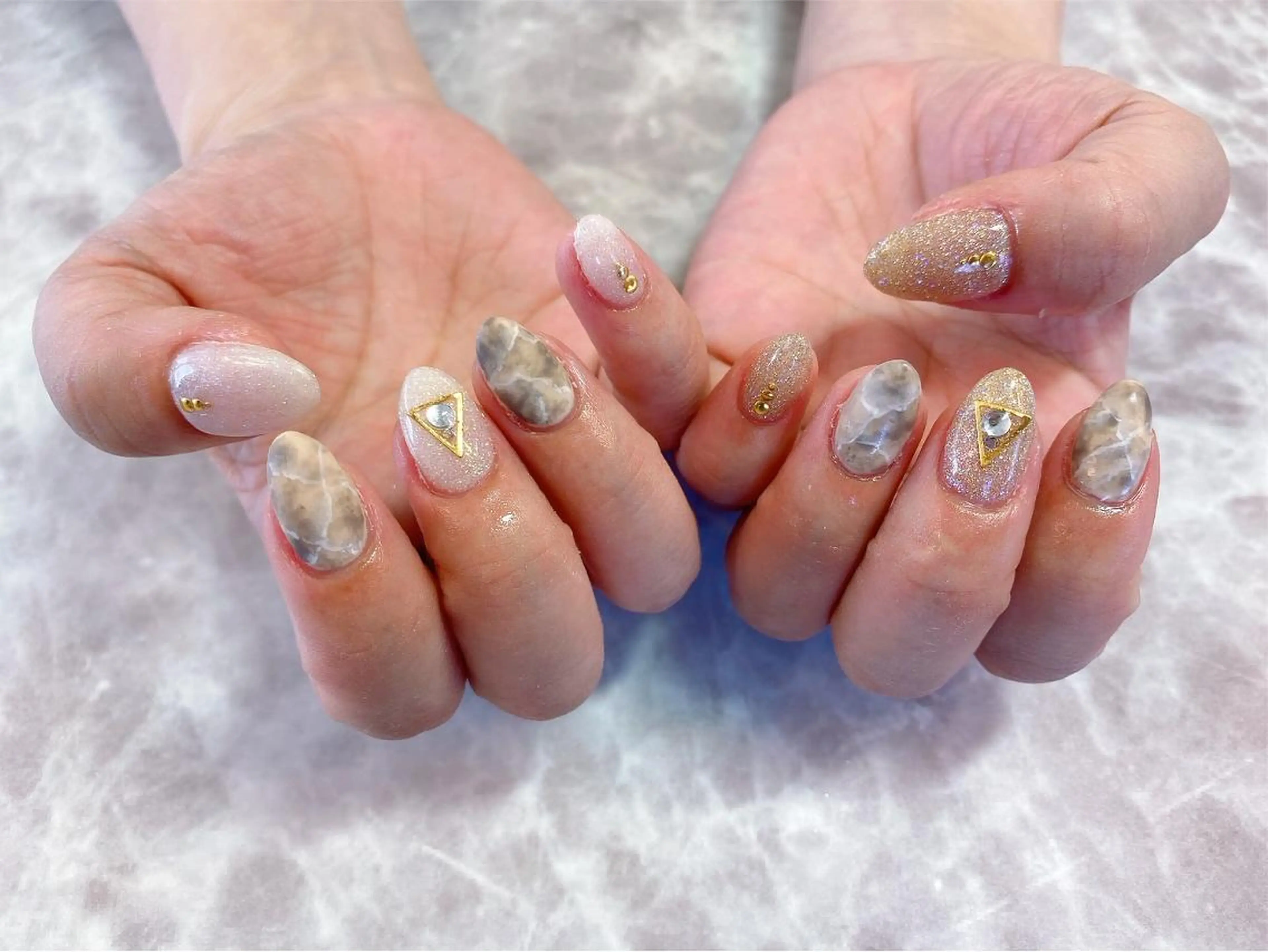 ネイル ネイルリボン 石田のネイルデザイン