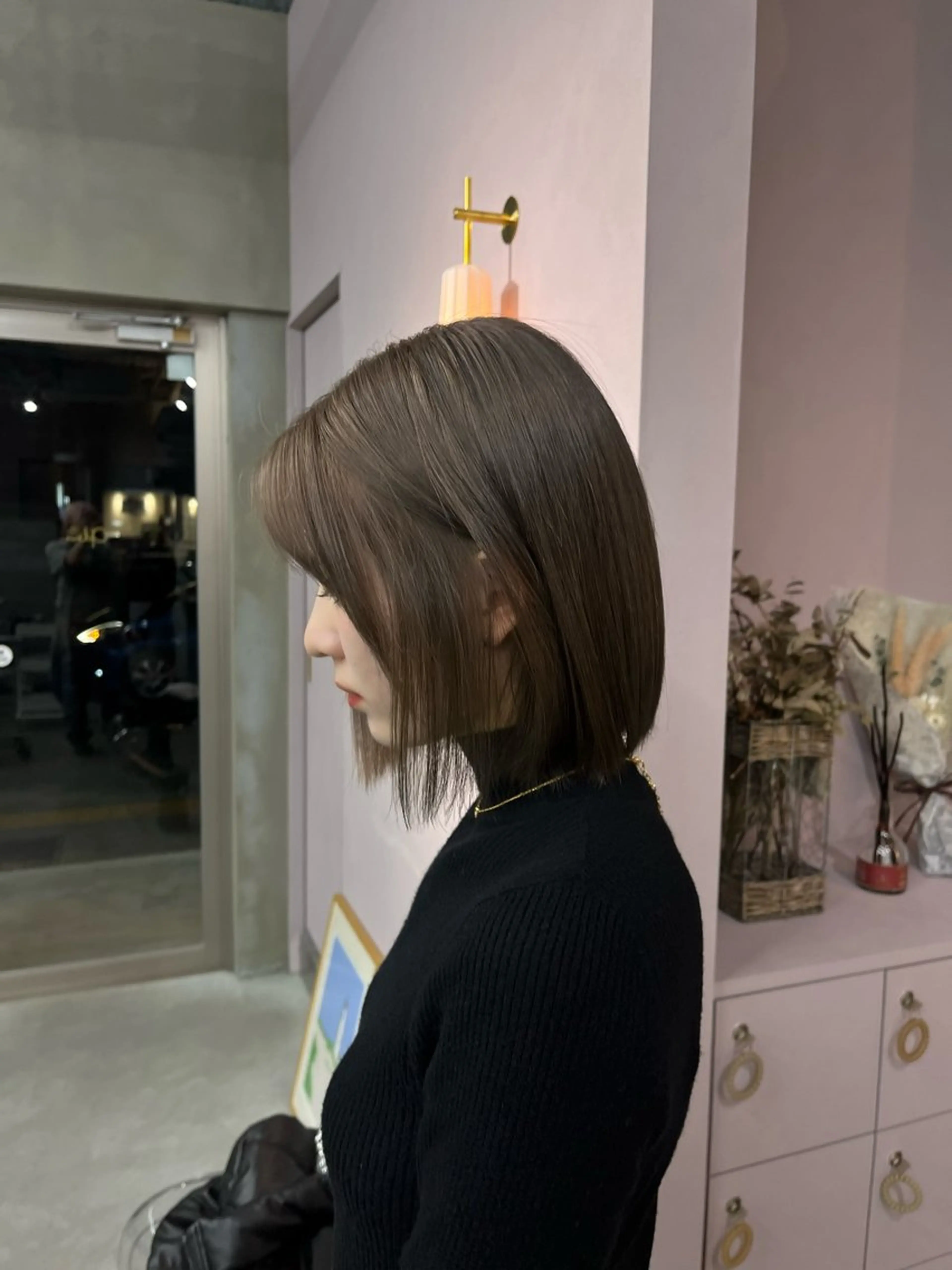 ショート カラー ブリーチ 透明感カラー qulim所属・櫻井 はるなのヘアスタイル