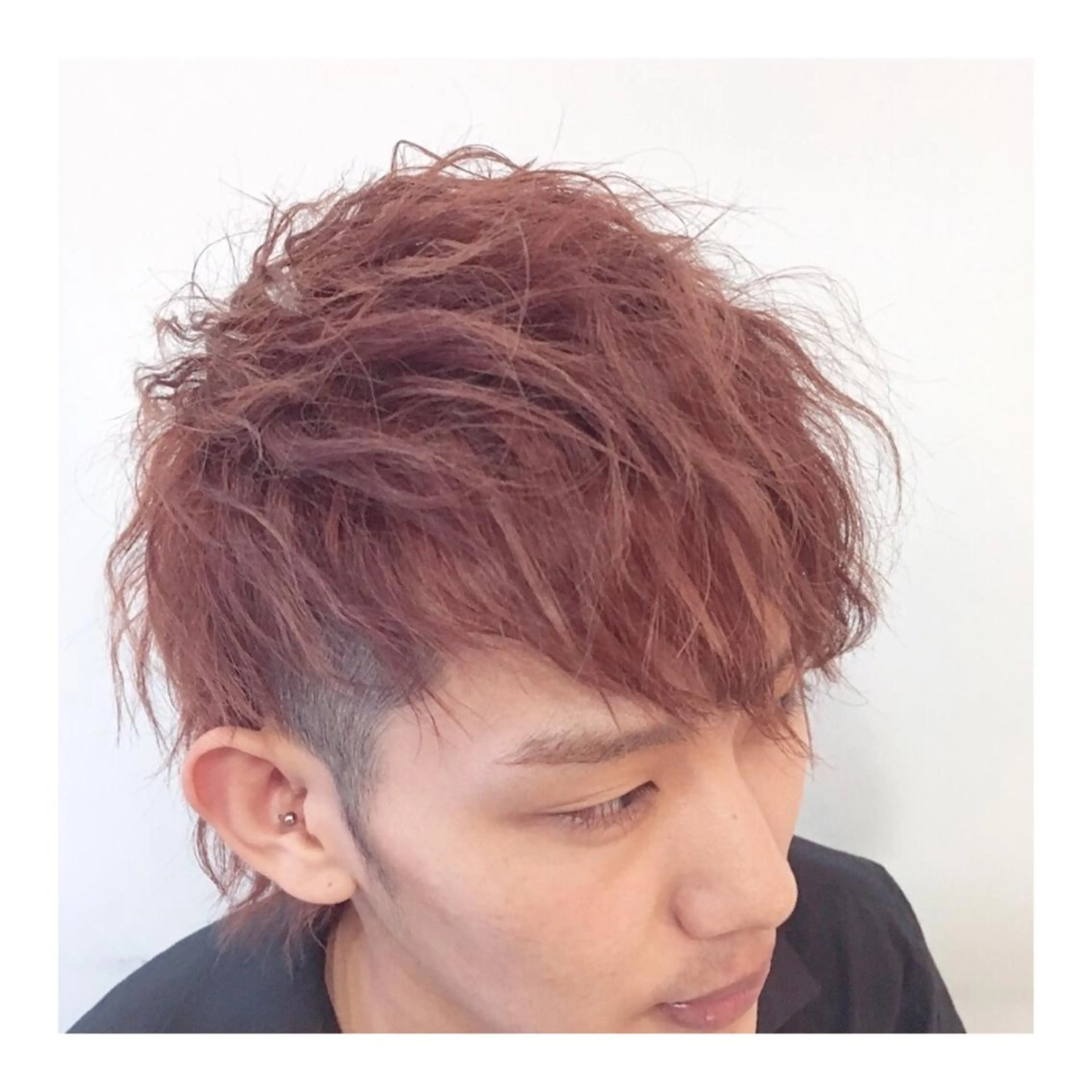 メンズ パーマ ange☞ soutaのヘアスタイル