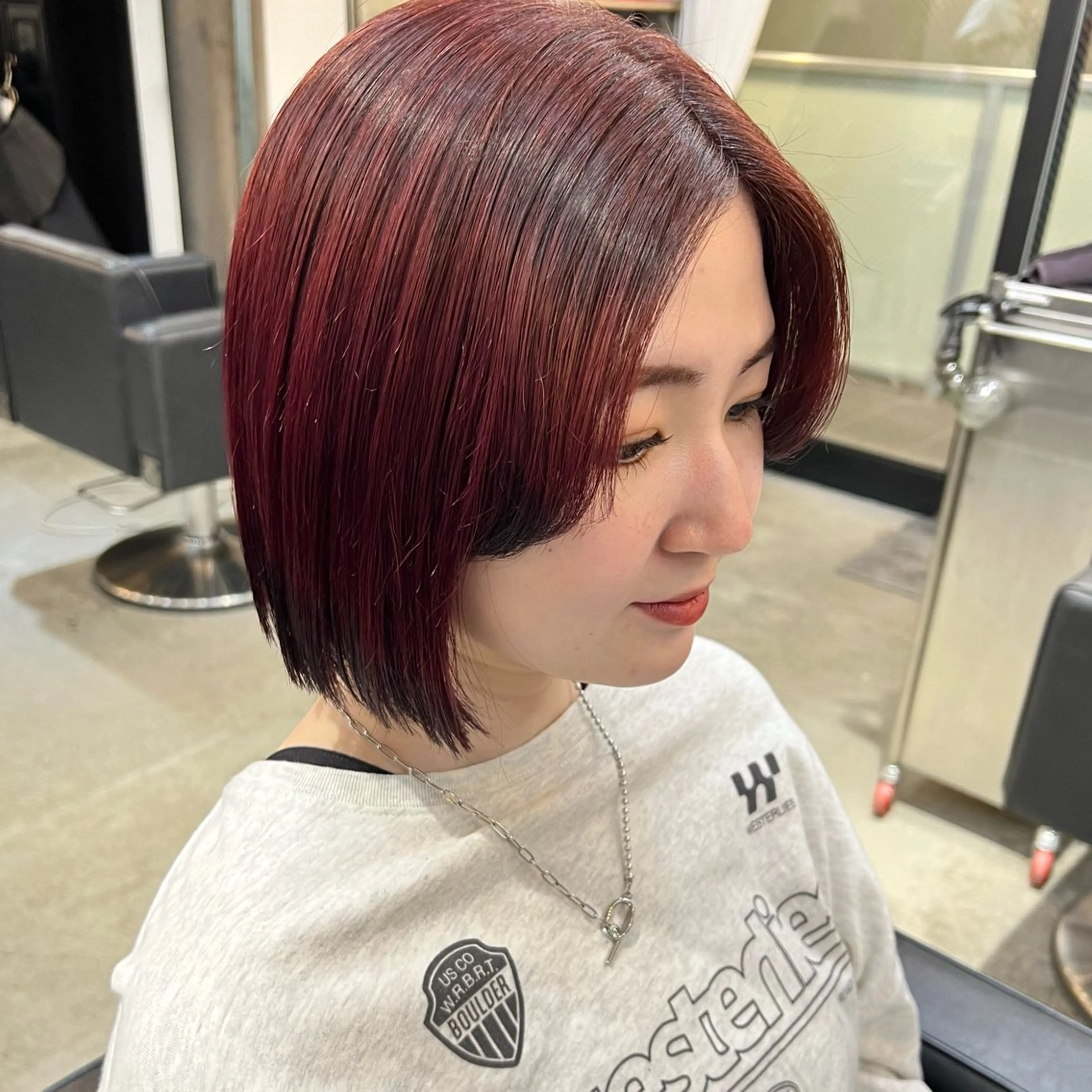 ショート カラー ヘアカラー KIHO |Bond 三軒茶屋のヘアスタイル