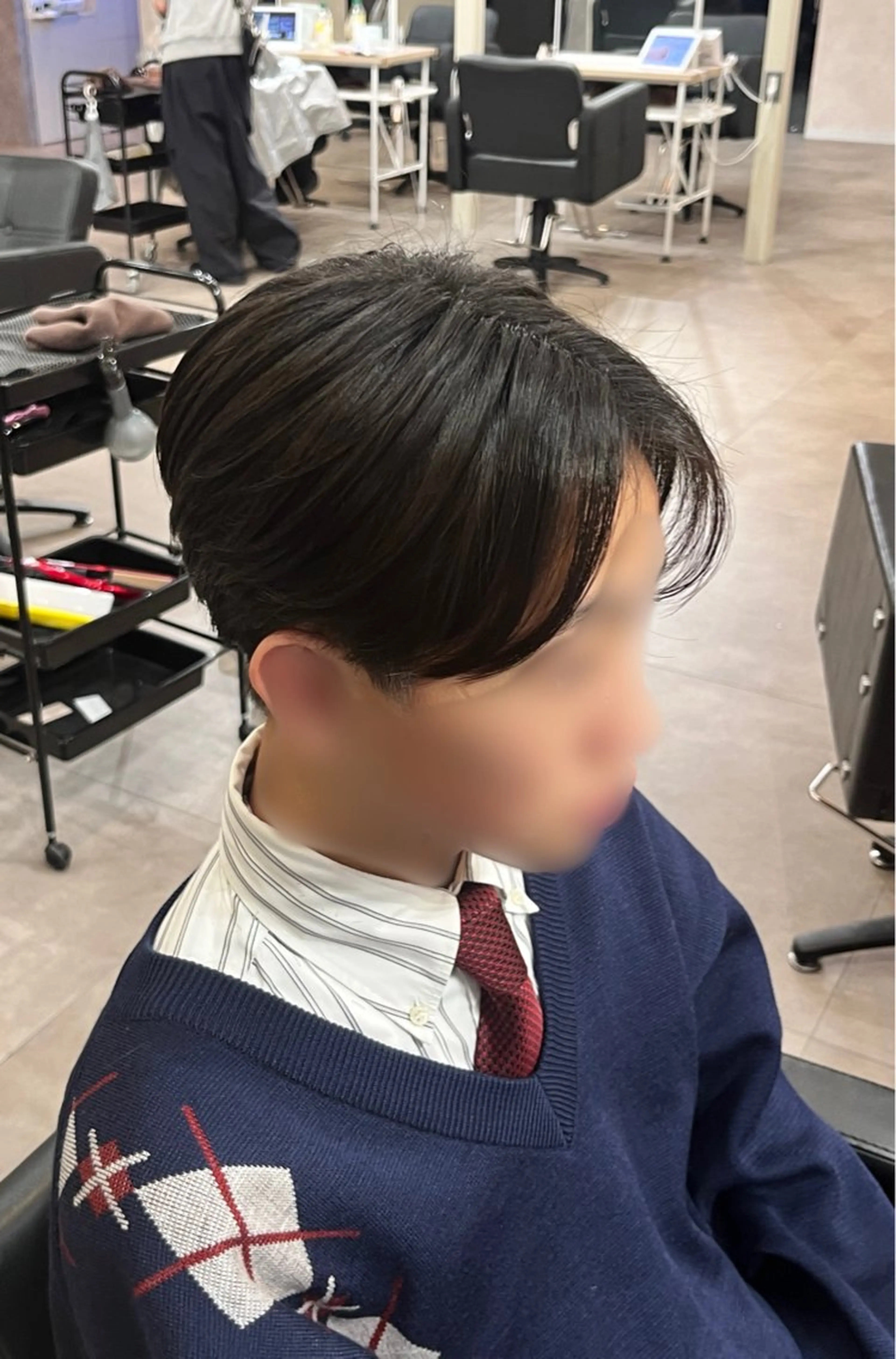 ショート メンズ 高田 美羽のヘアスタイル