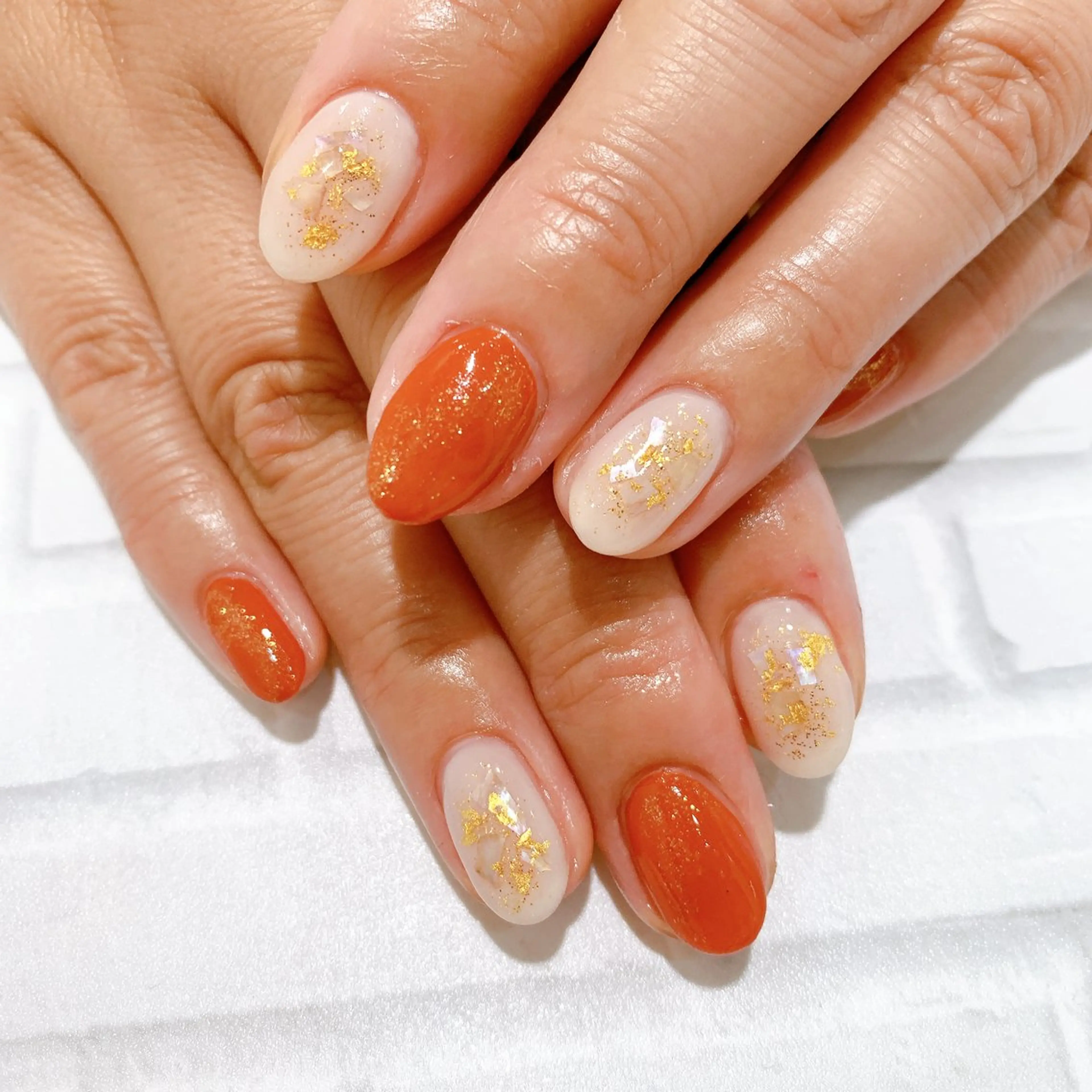 ネイル ハンドネイル グラマラス ネイルのネイルデザイン