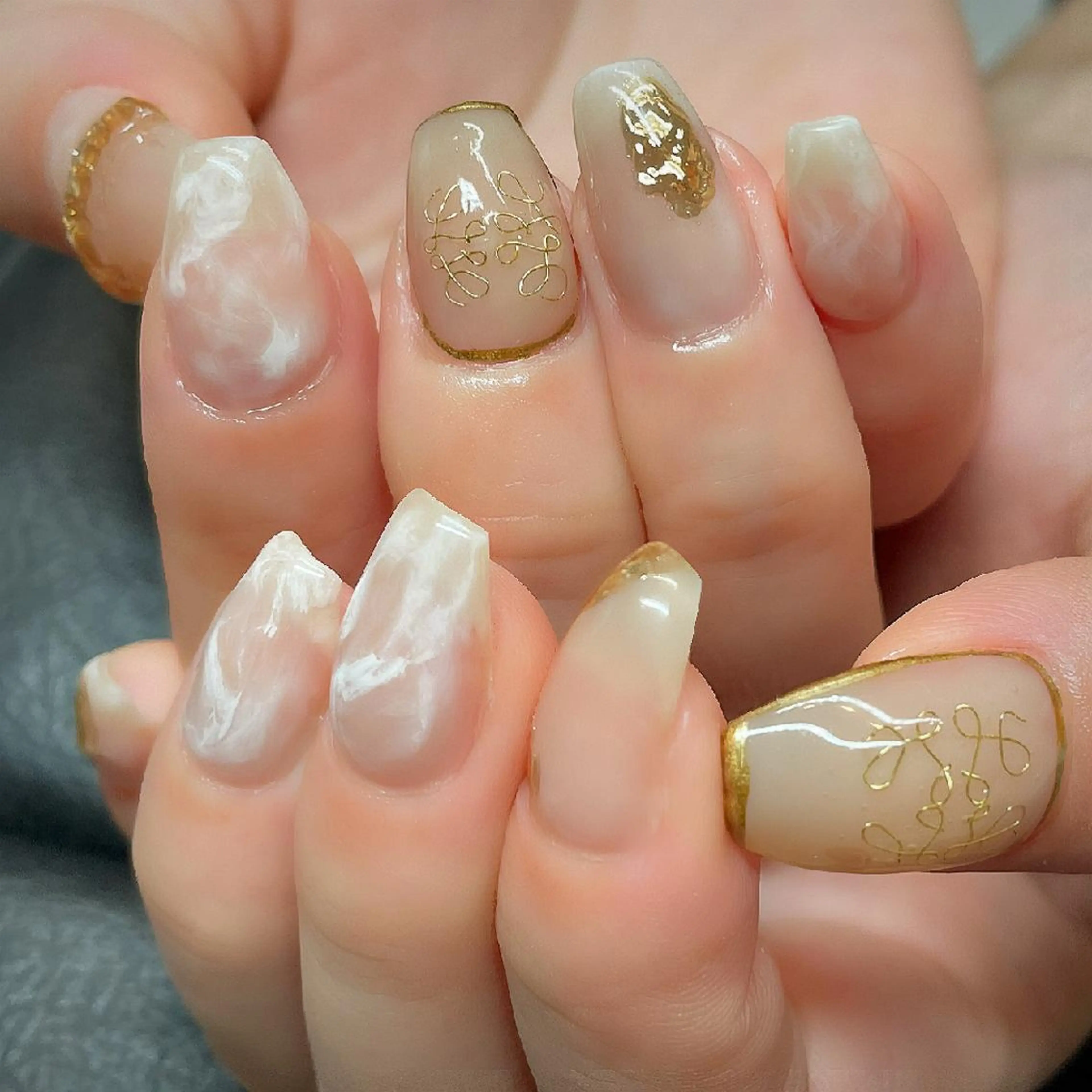 ネイル アートネイル ハンドネイル フットネイル AQUA NAIL所属・AQUA NAILのネイルデザイン
